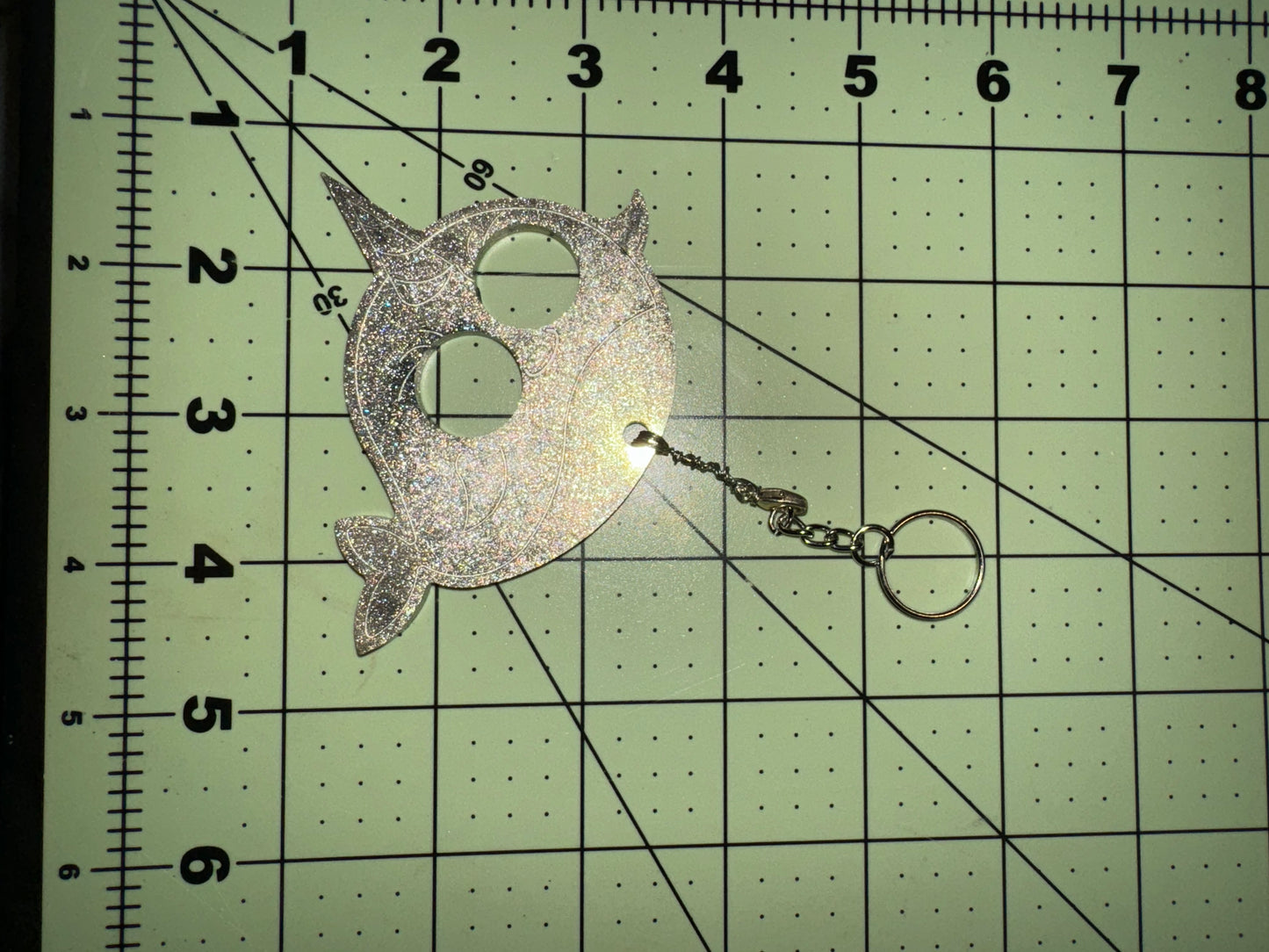 Resin Narwhal Keychain - sale