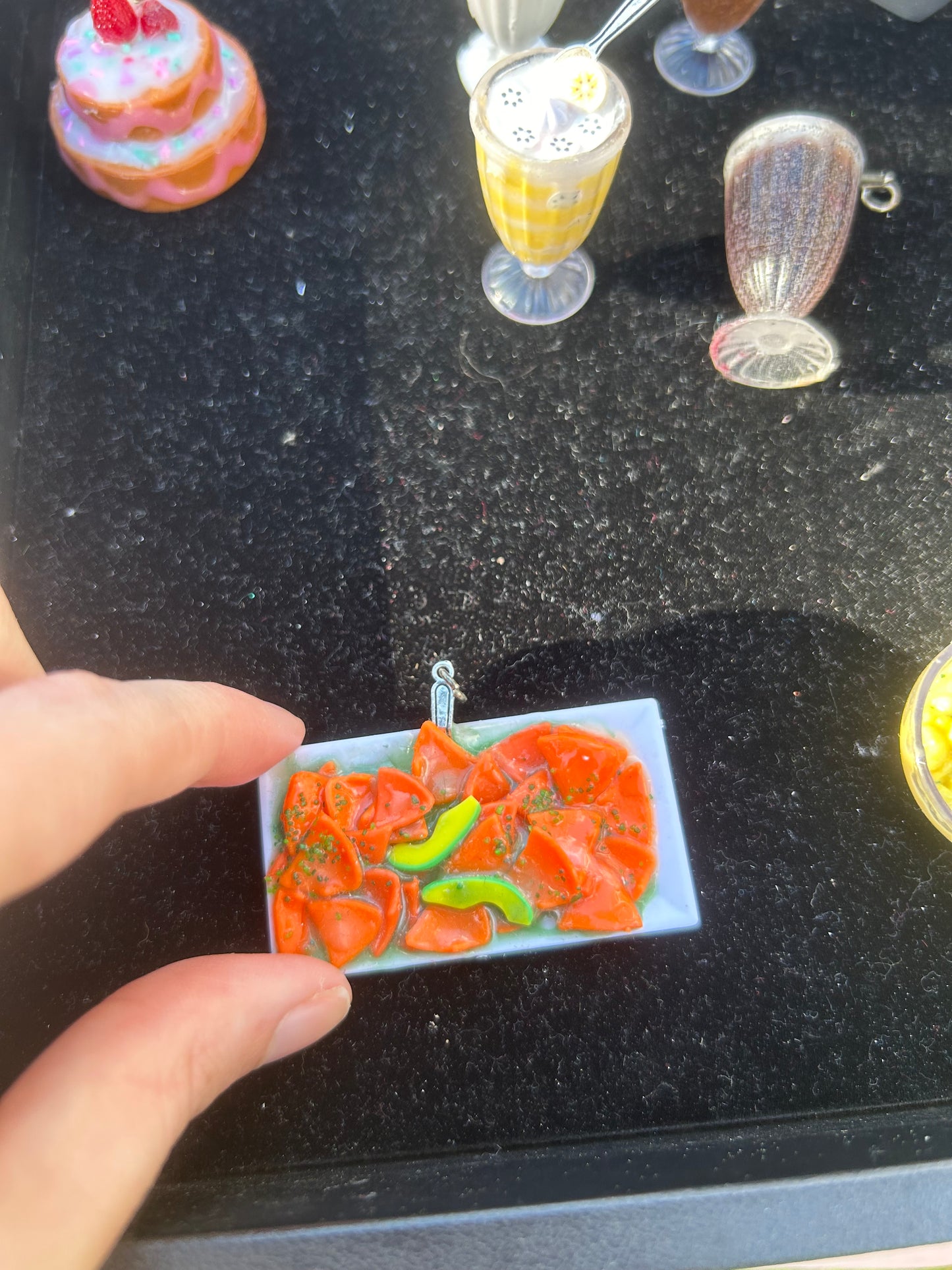 Mini food pendants