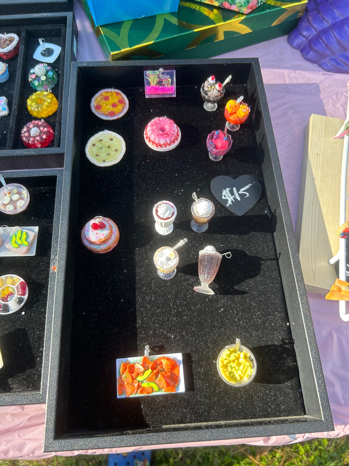 Mini food pendants