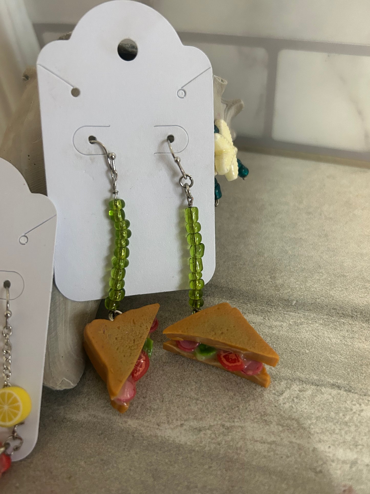 Mini sandwhich halves Earrings