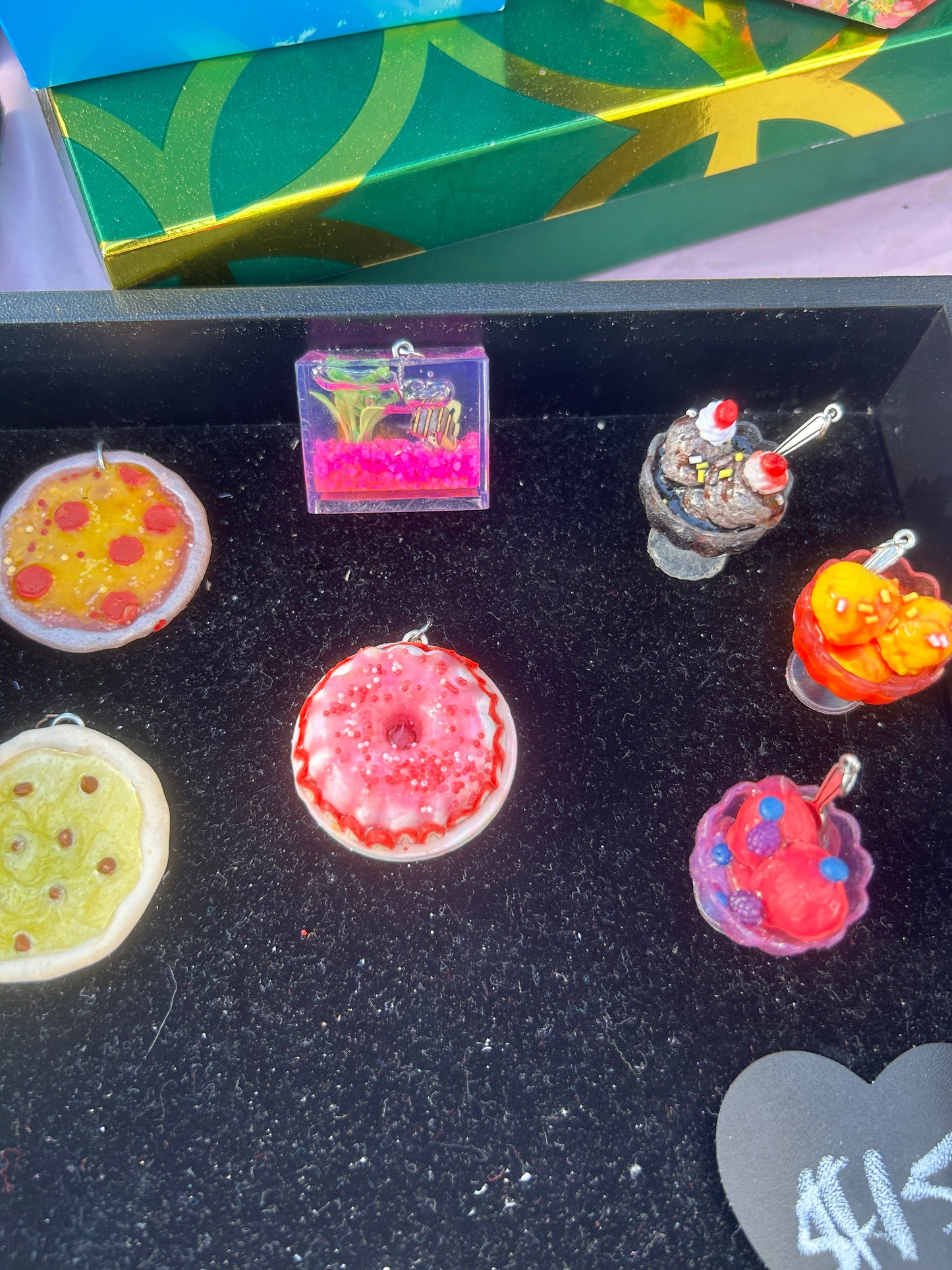 Mini food pendants