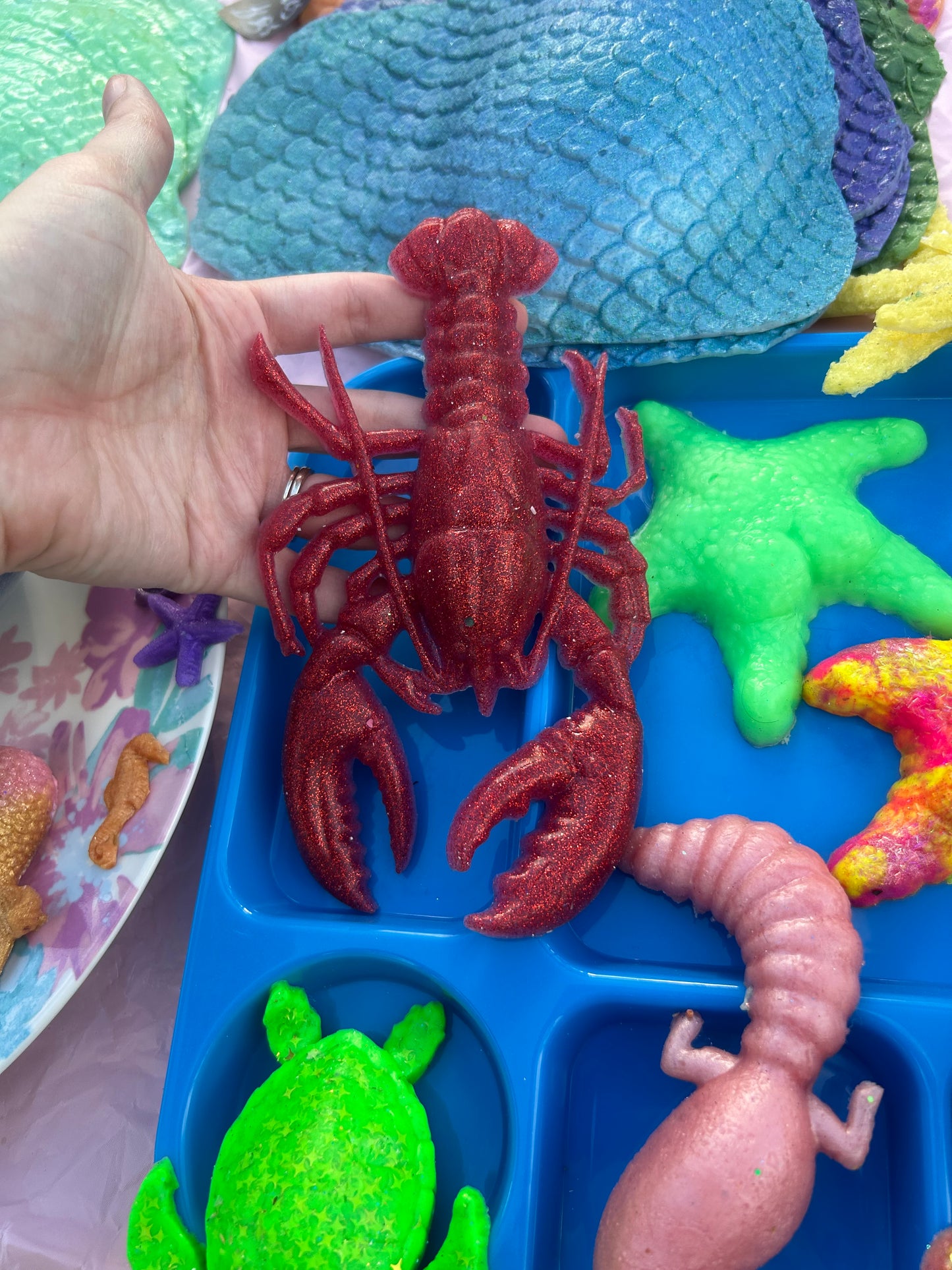 Silicone Squishy Toy - lizard, axolotl, or turtle