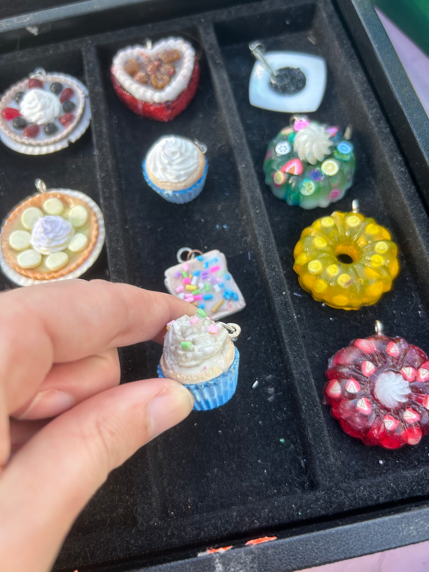 Mini food pendants