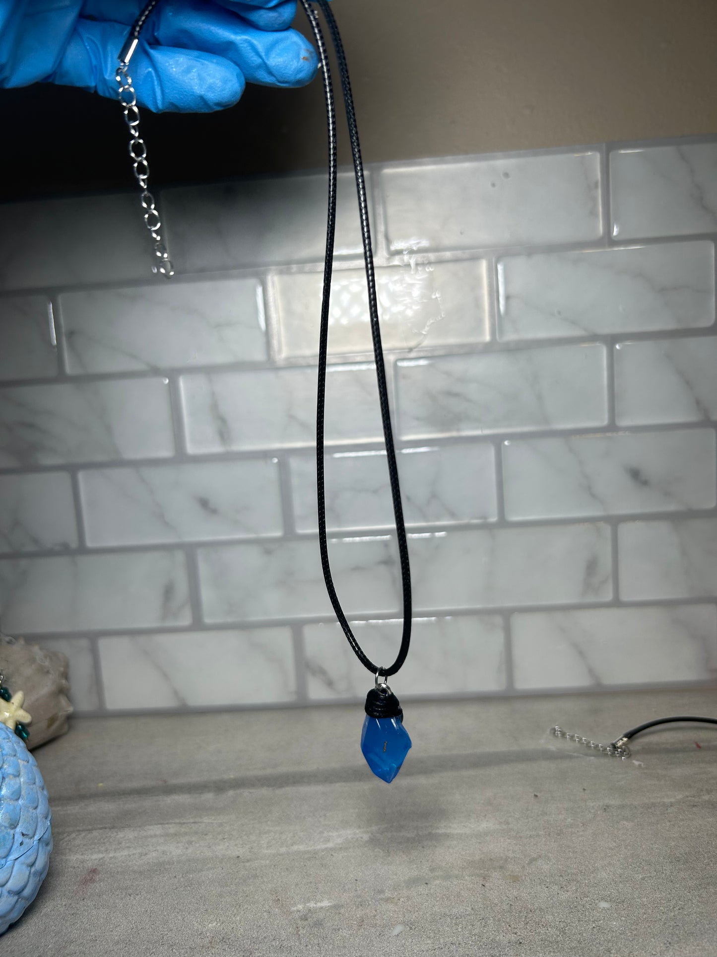 Mermaid cave magic crystal Necklace