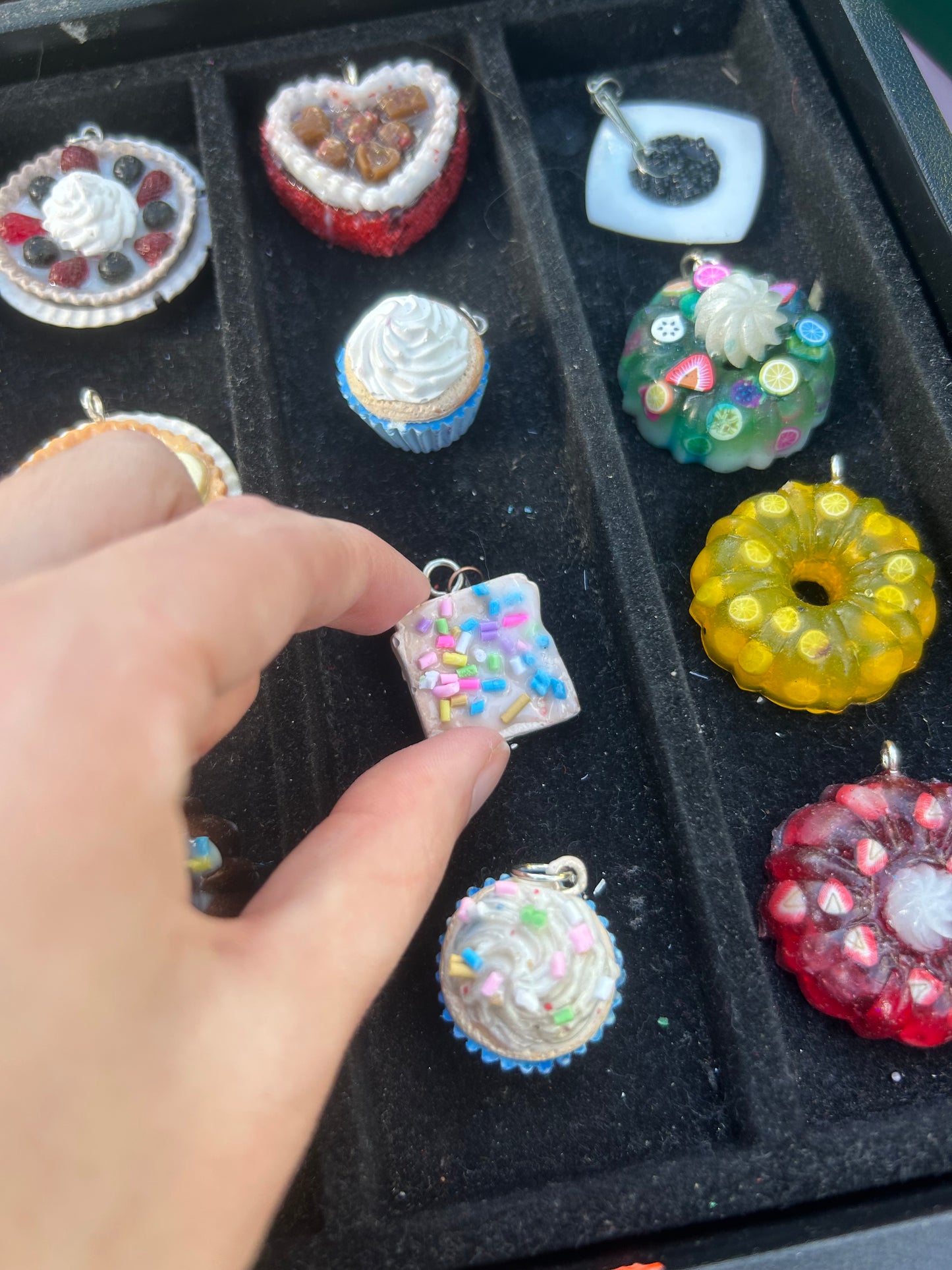 Mini food pendants