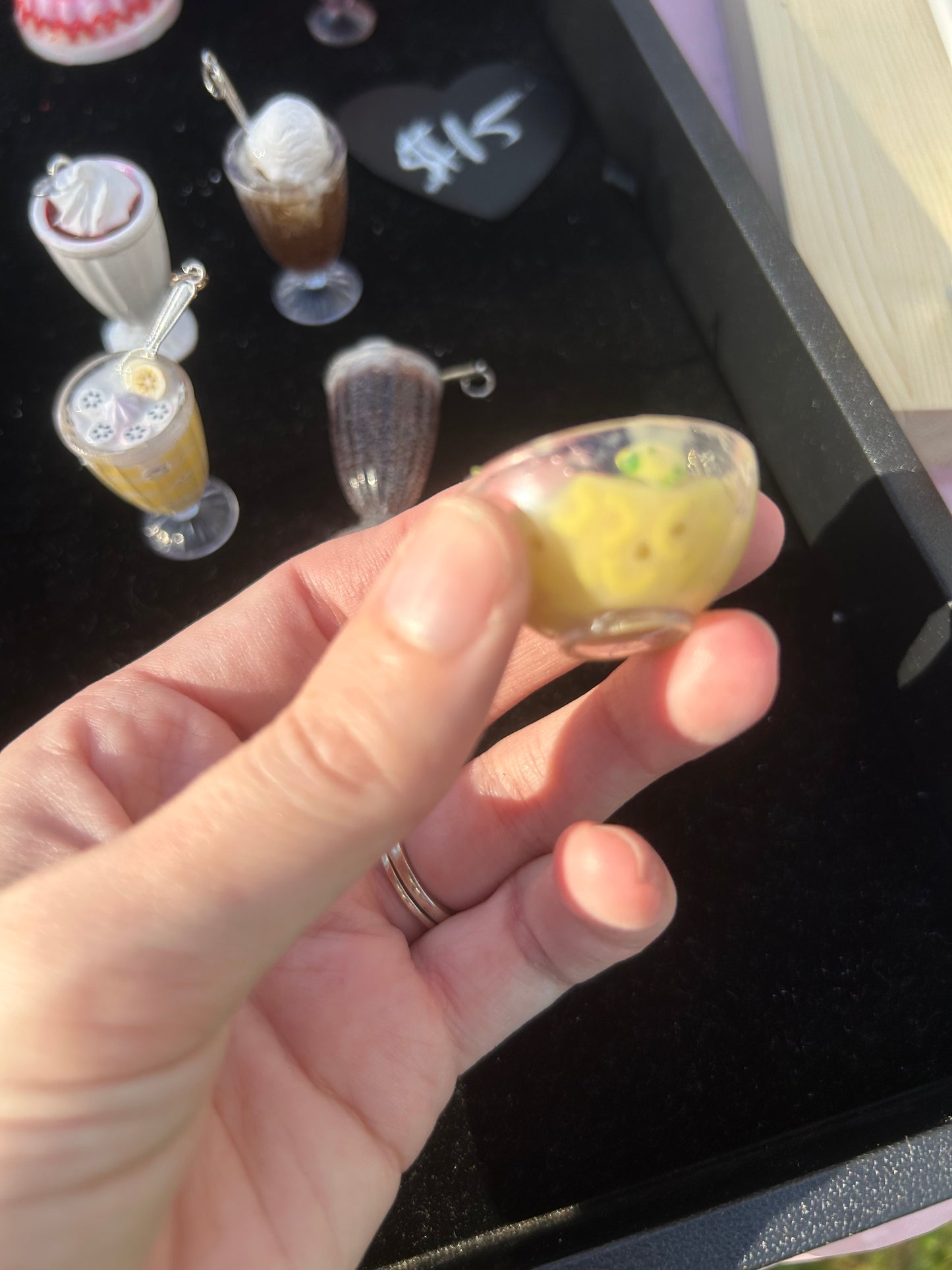 Mini food pendants