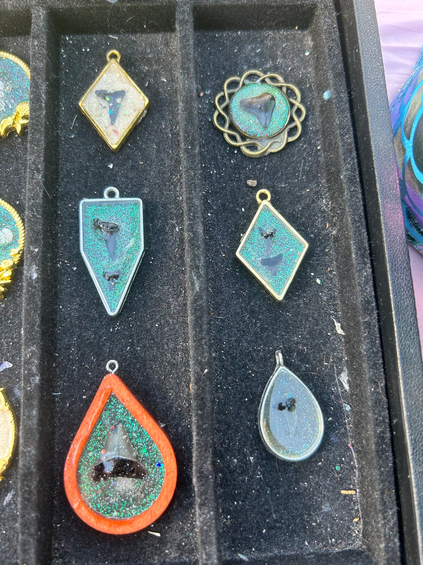 Shark tooth pendant