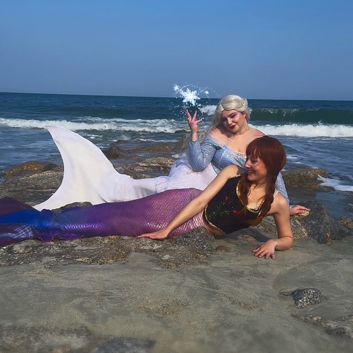 Basic Silicone Mermaid Tail - premade - ready to ship