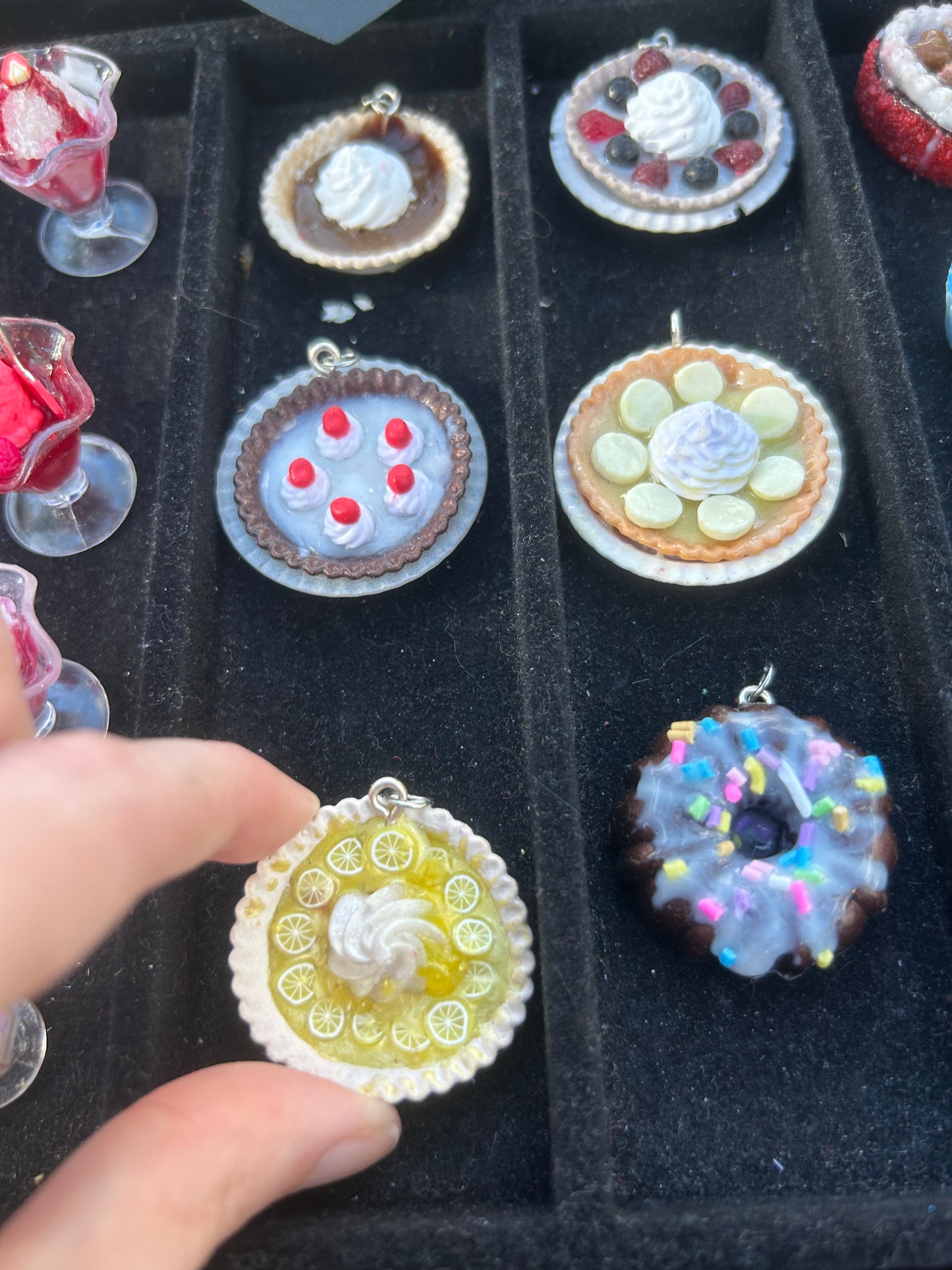 Mini food pendants