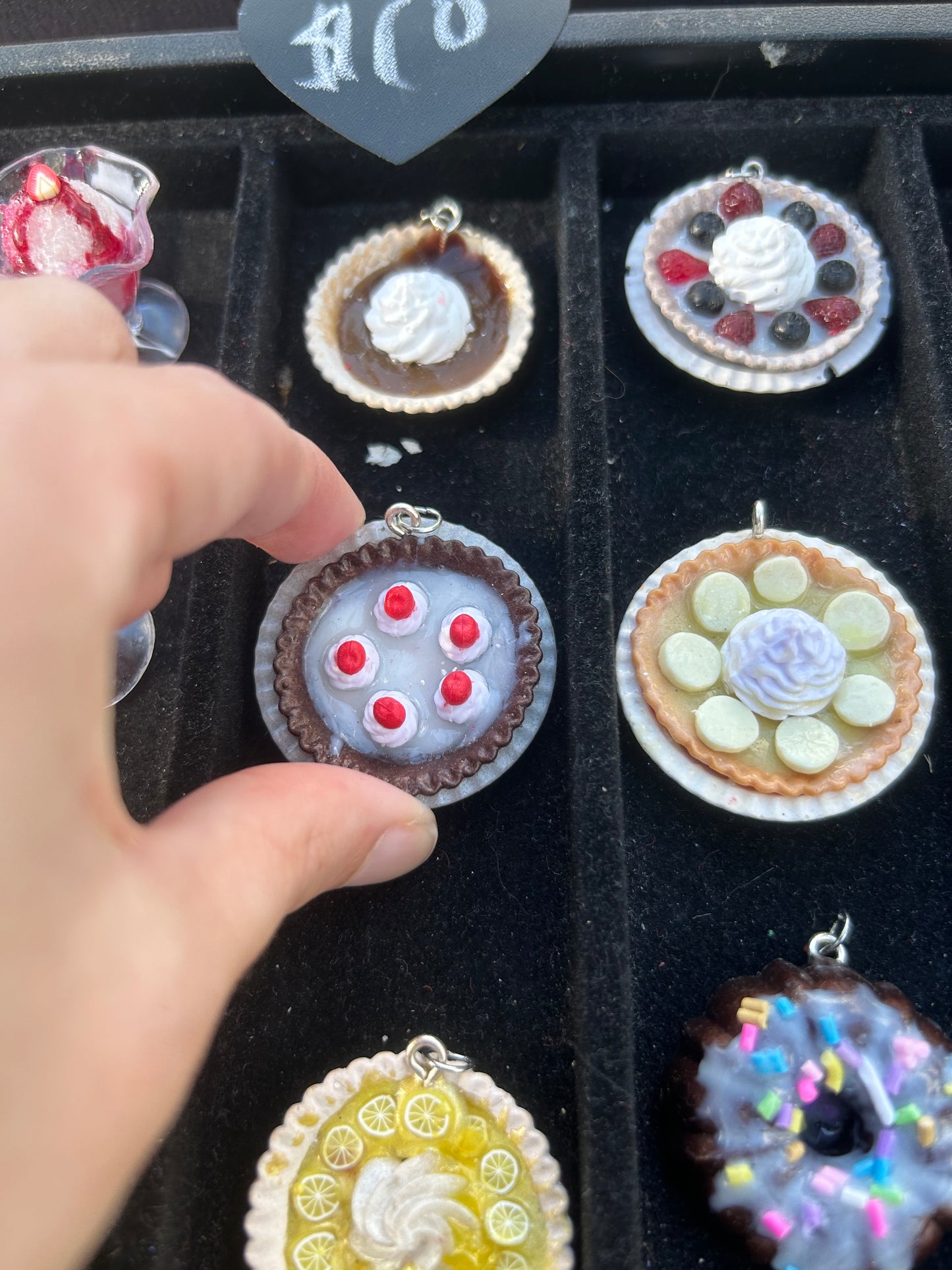 Mini food pendants