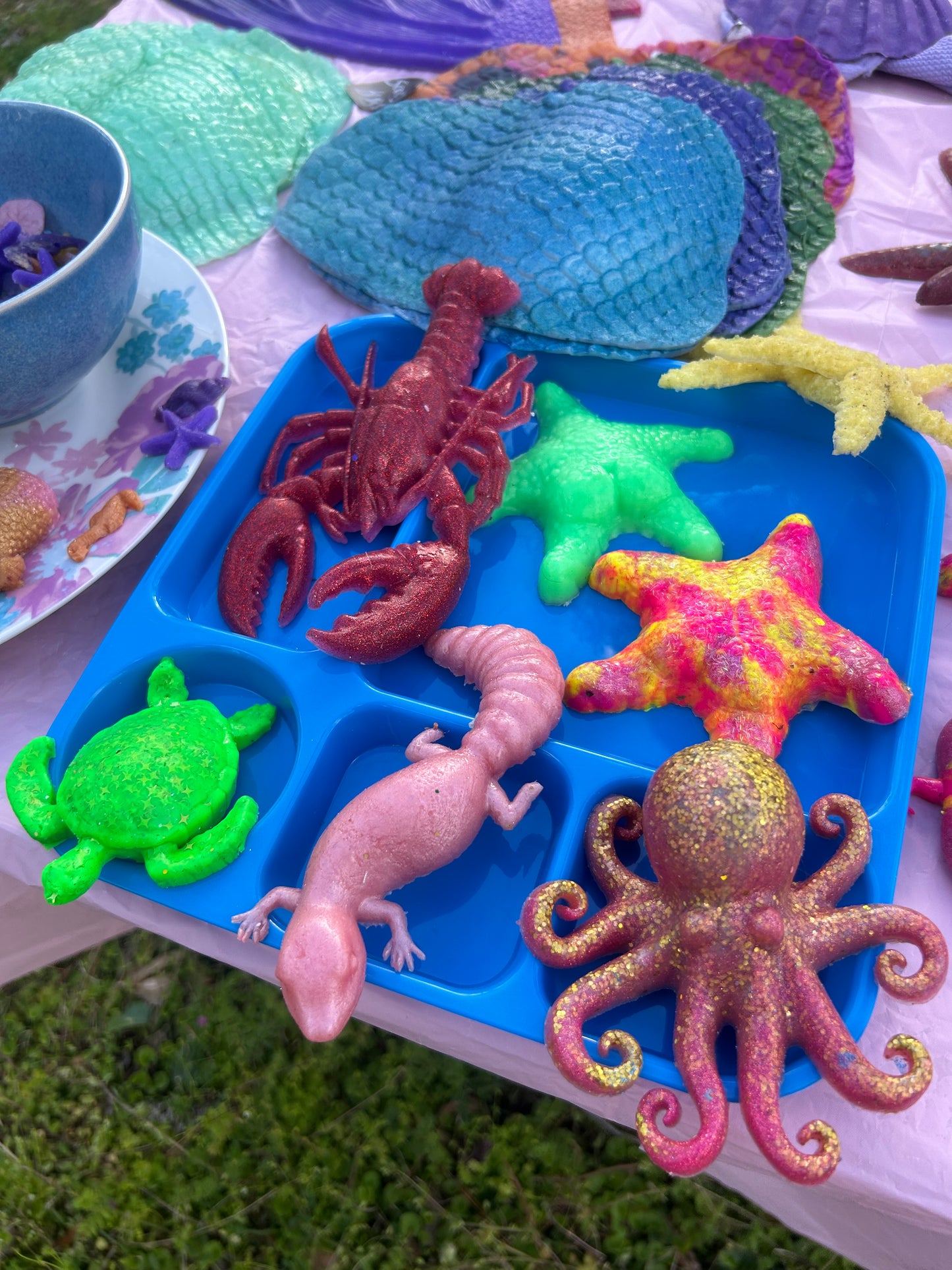 Silicone Squishy Toy - lizard, axolotl, or turtle