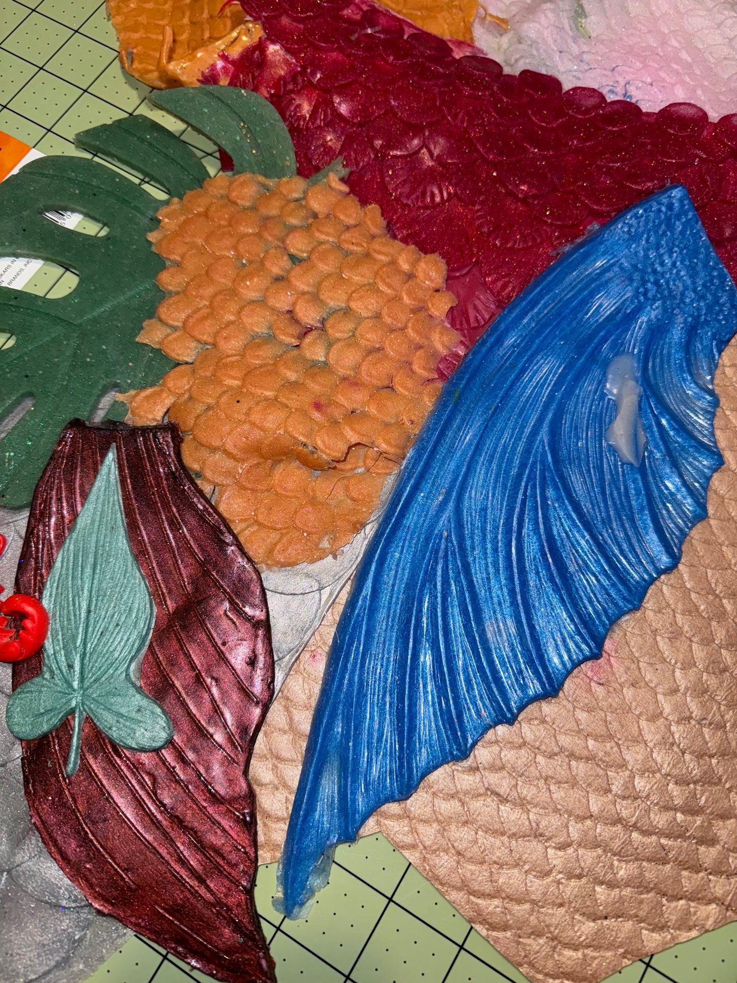 Sale - Silicone extras & scraps for diy projects