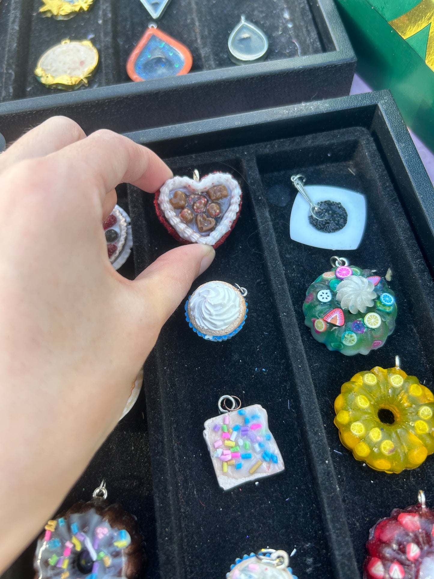 Mini food pendants