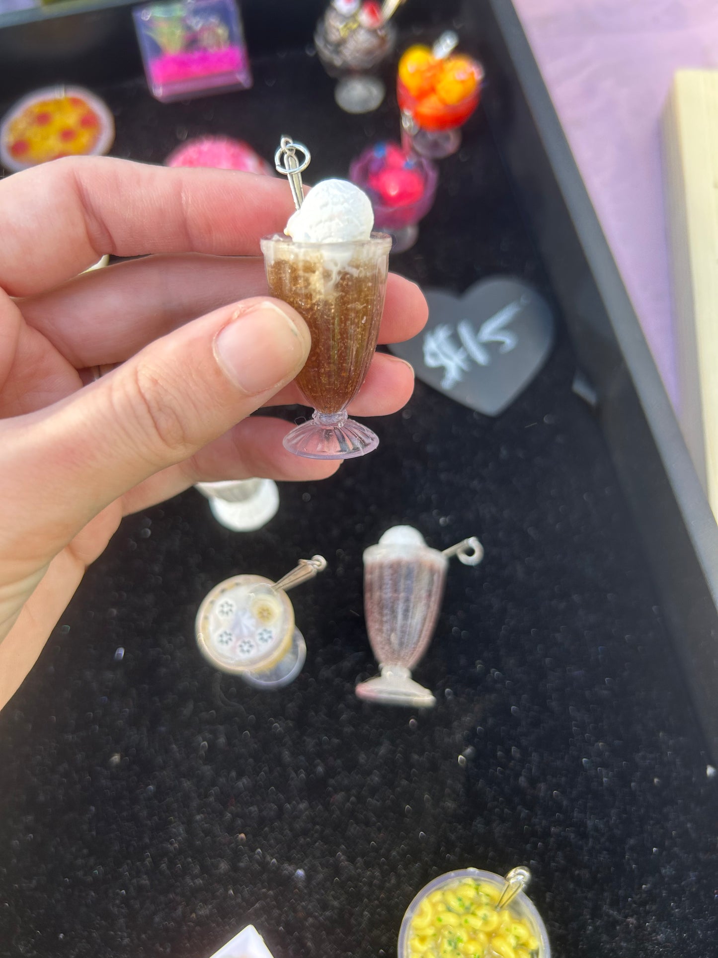 Mini food pendants