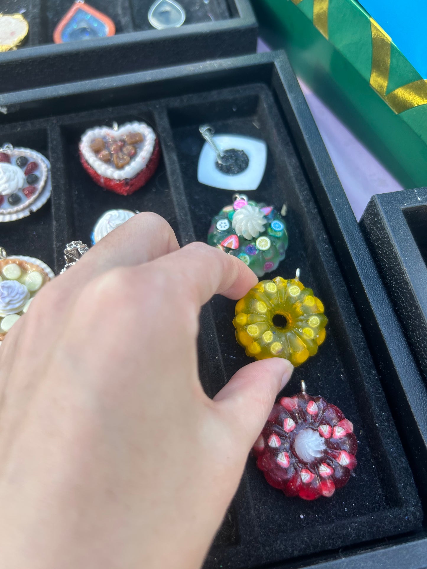 Mini food pendants