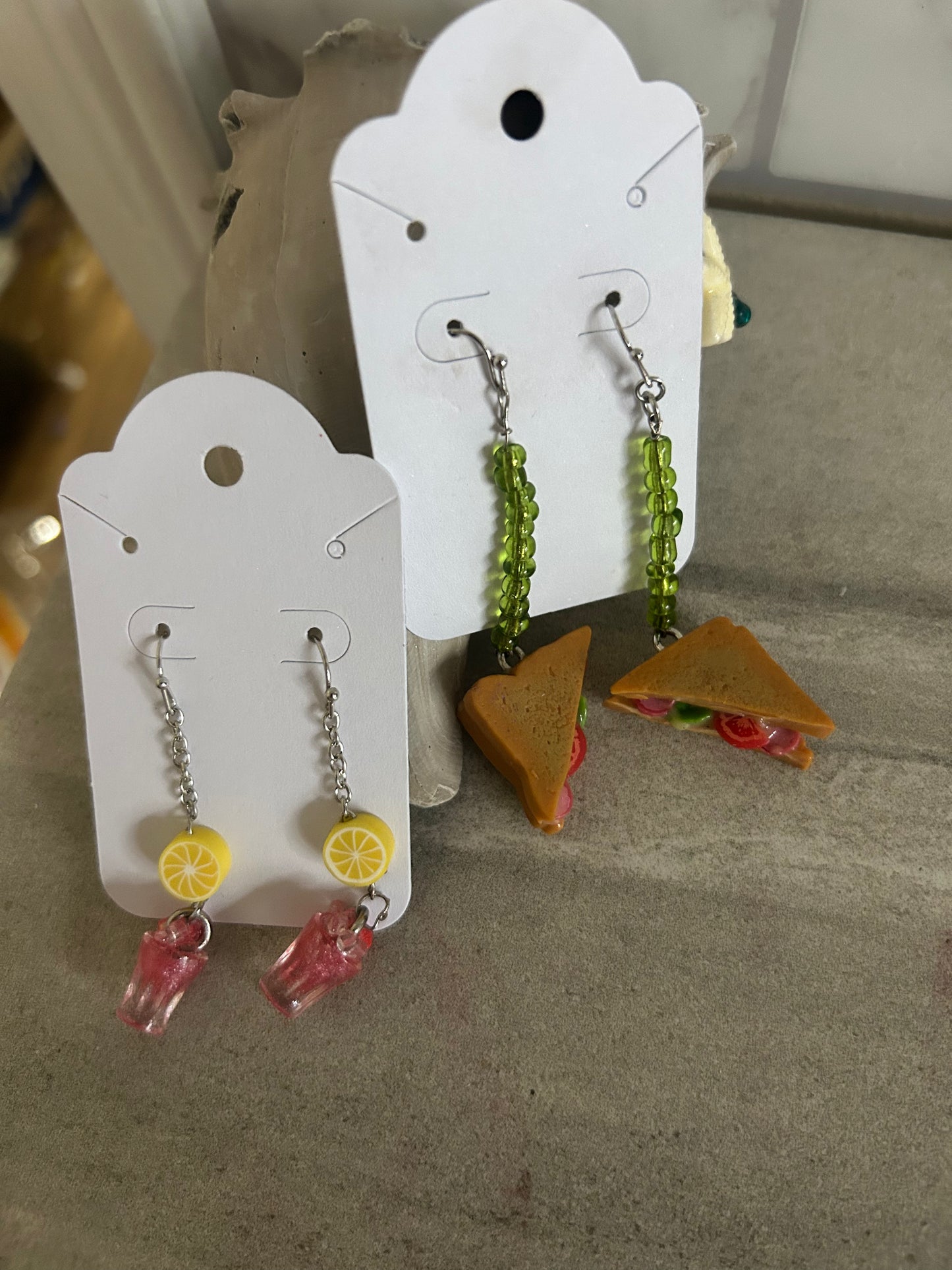 Mini sandwhich halves Earrings