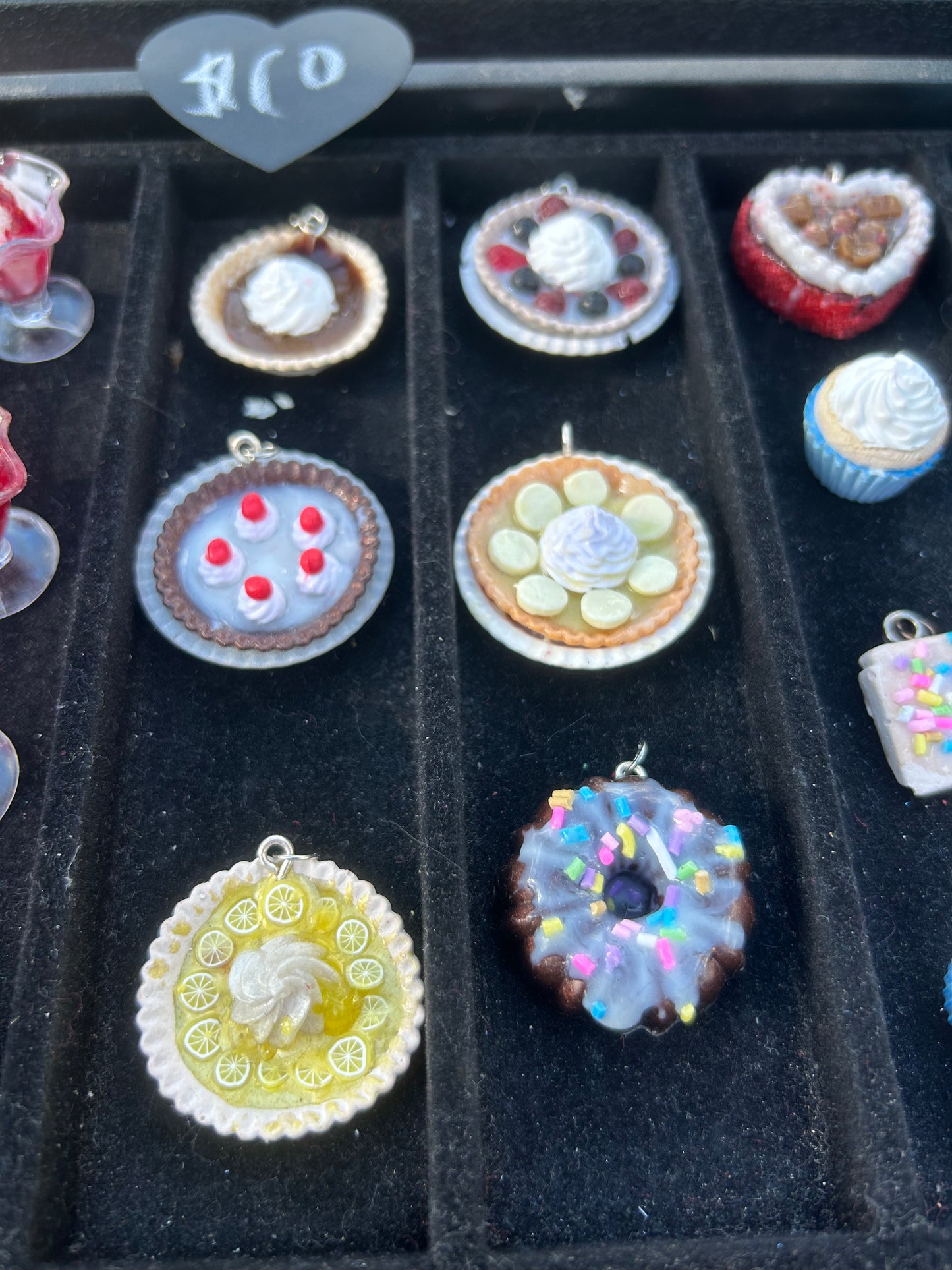 Mini food pendants