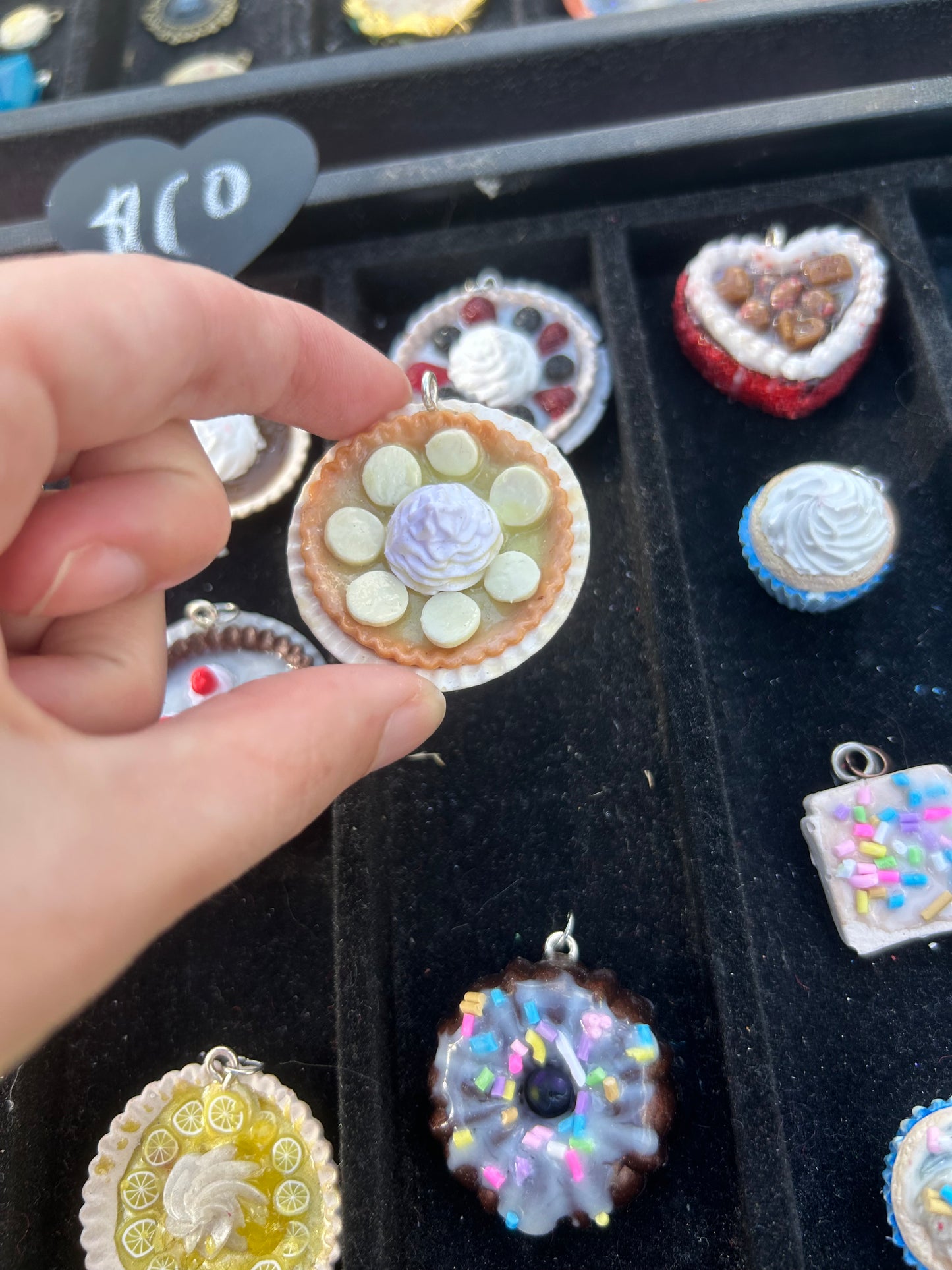 Mini food pendants