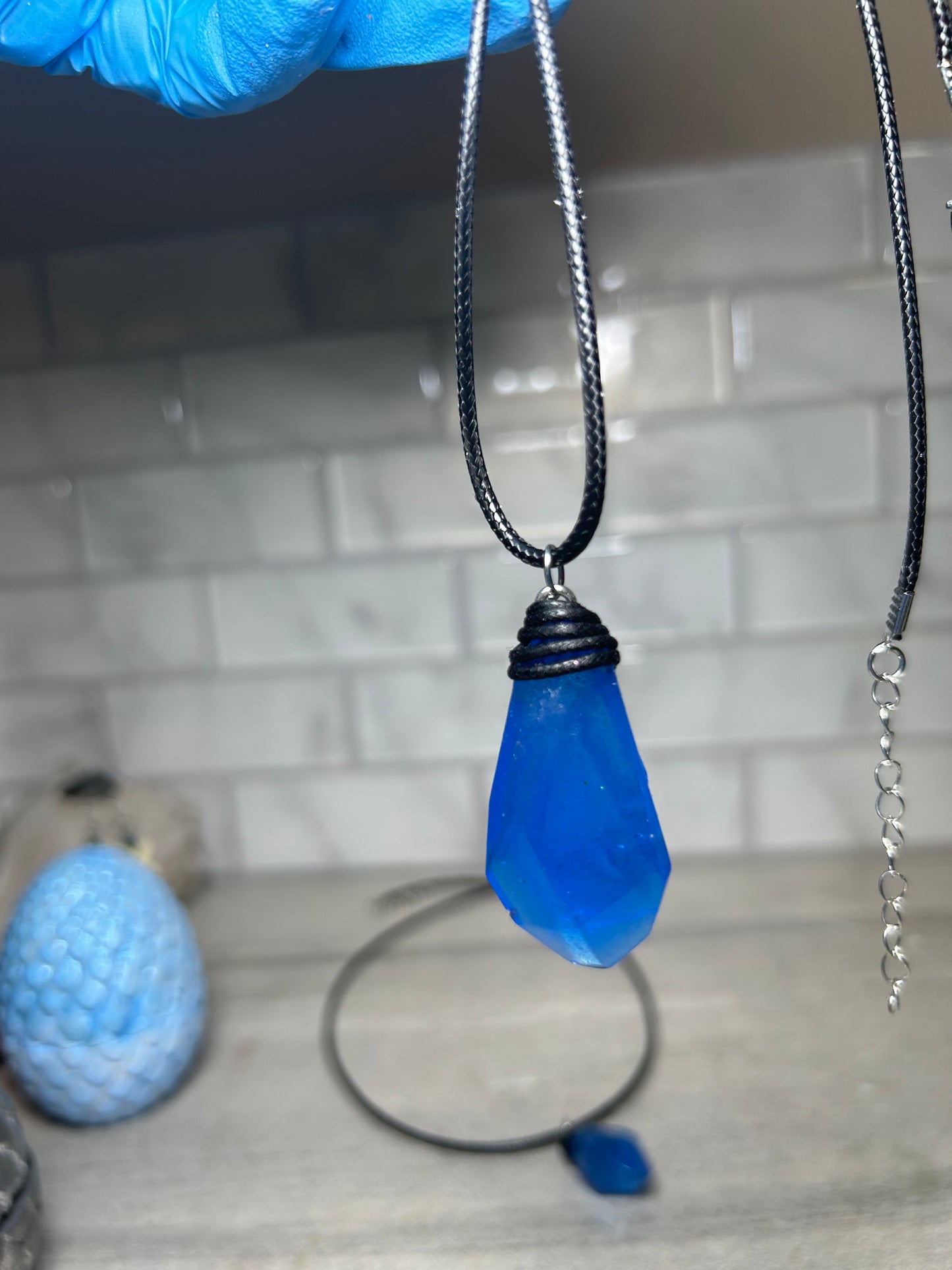 Mermaid cave magic crystal Necklace