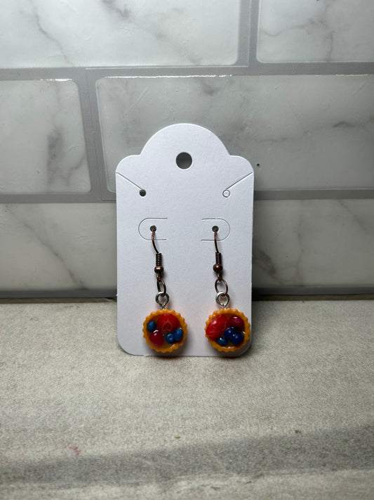 Mini fruit Tarts Earrings