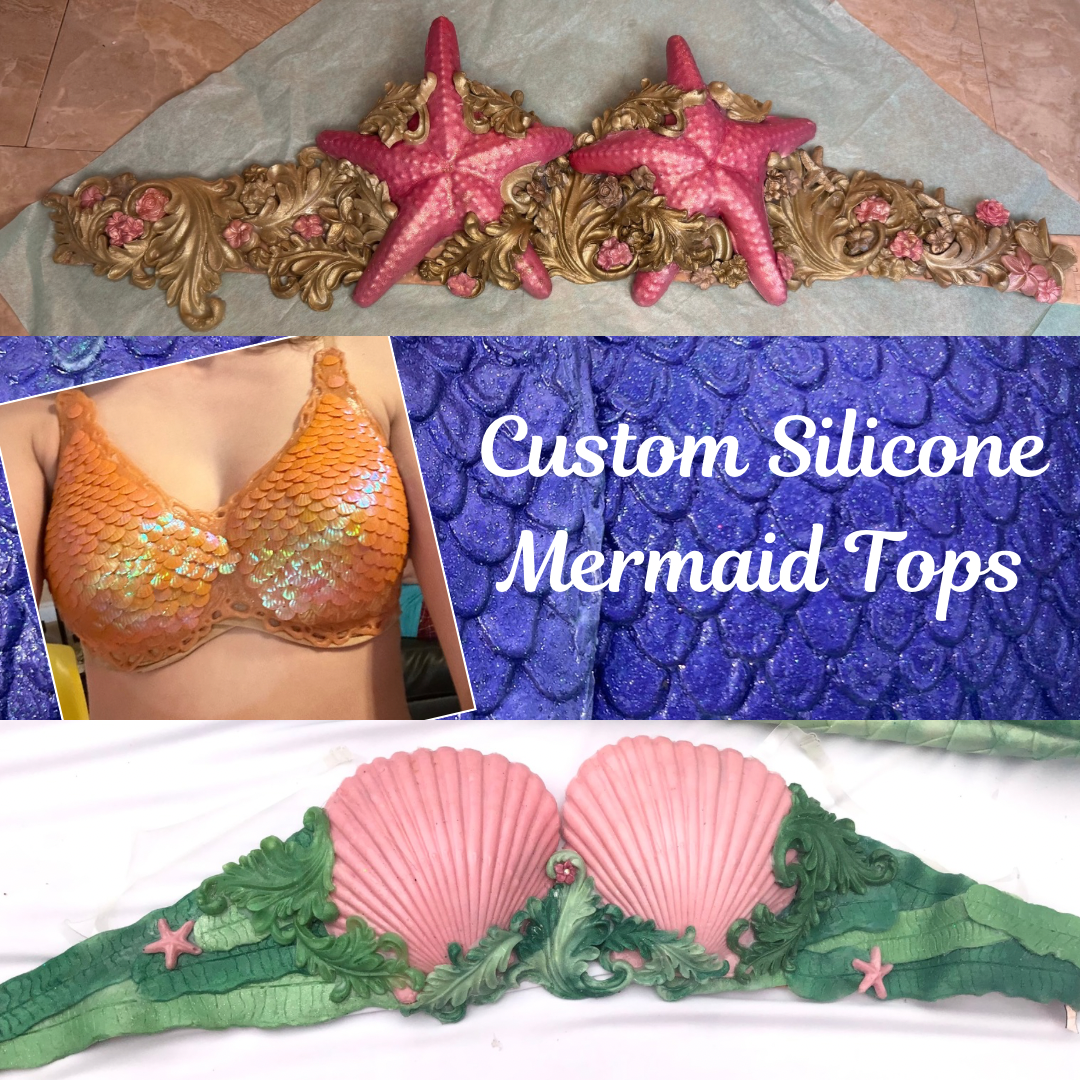 Custom Silicone Mermaid Top
