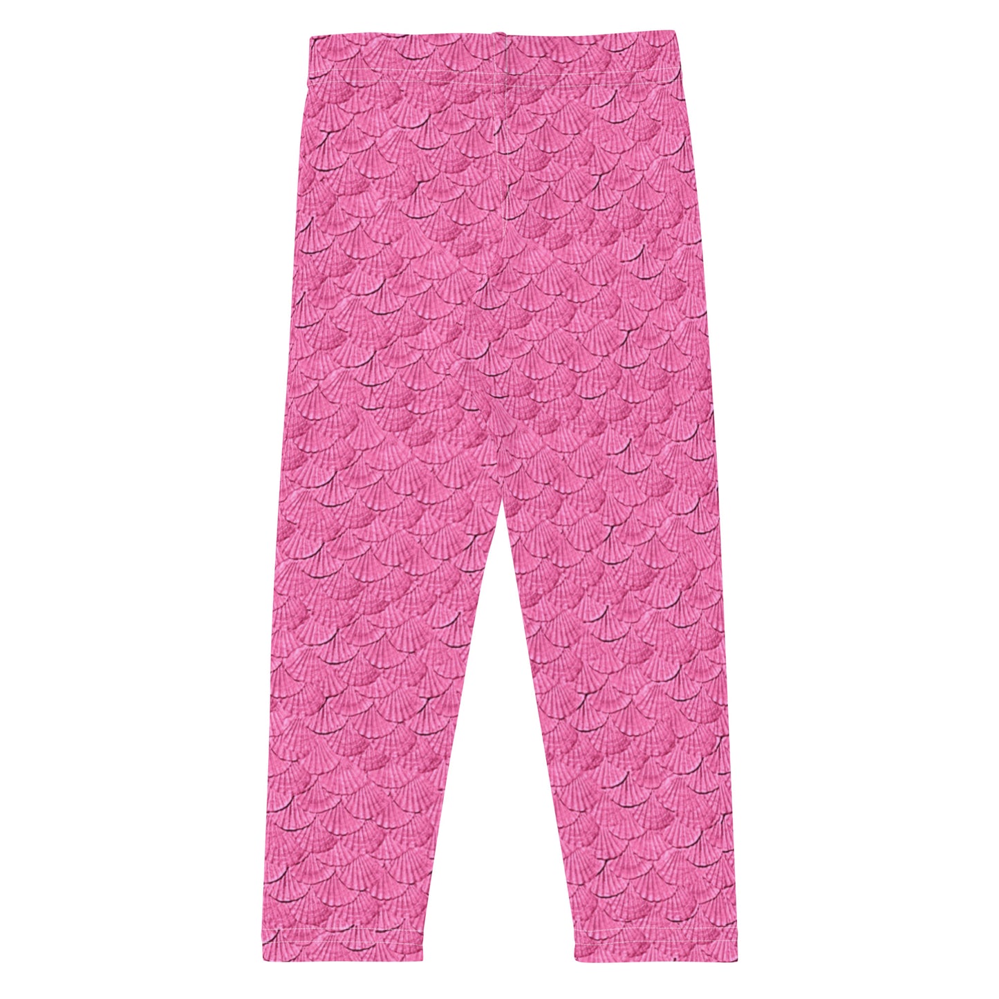 Pink mermaid scales Kid's Leggings