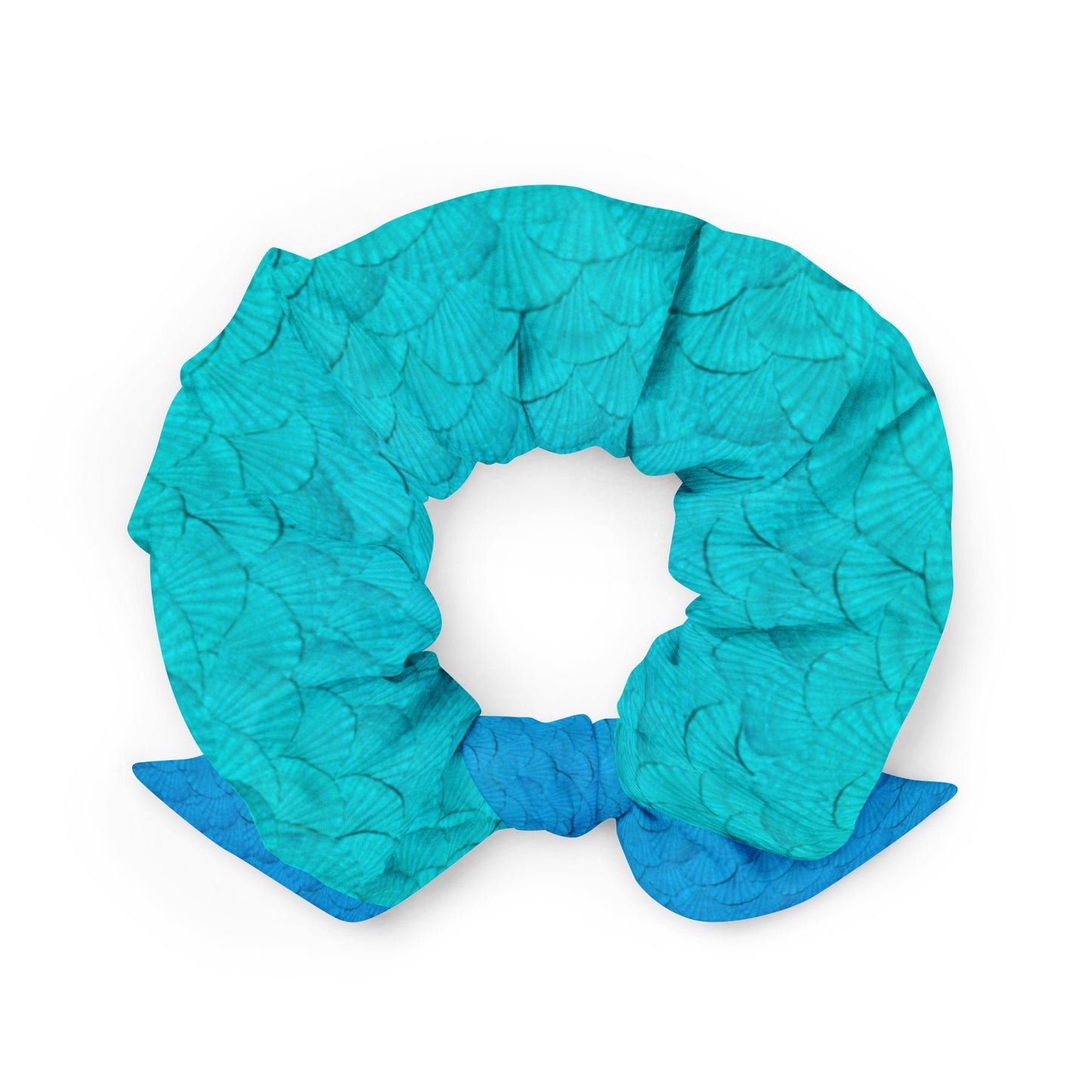 Mermaid Scales Recycled Scrunchie