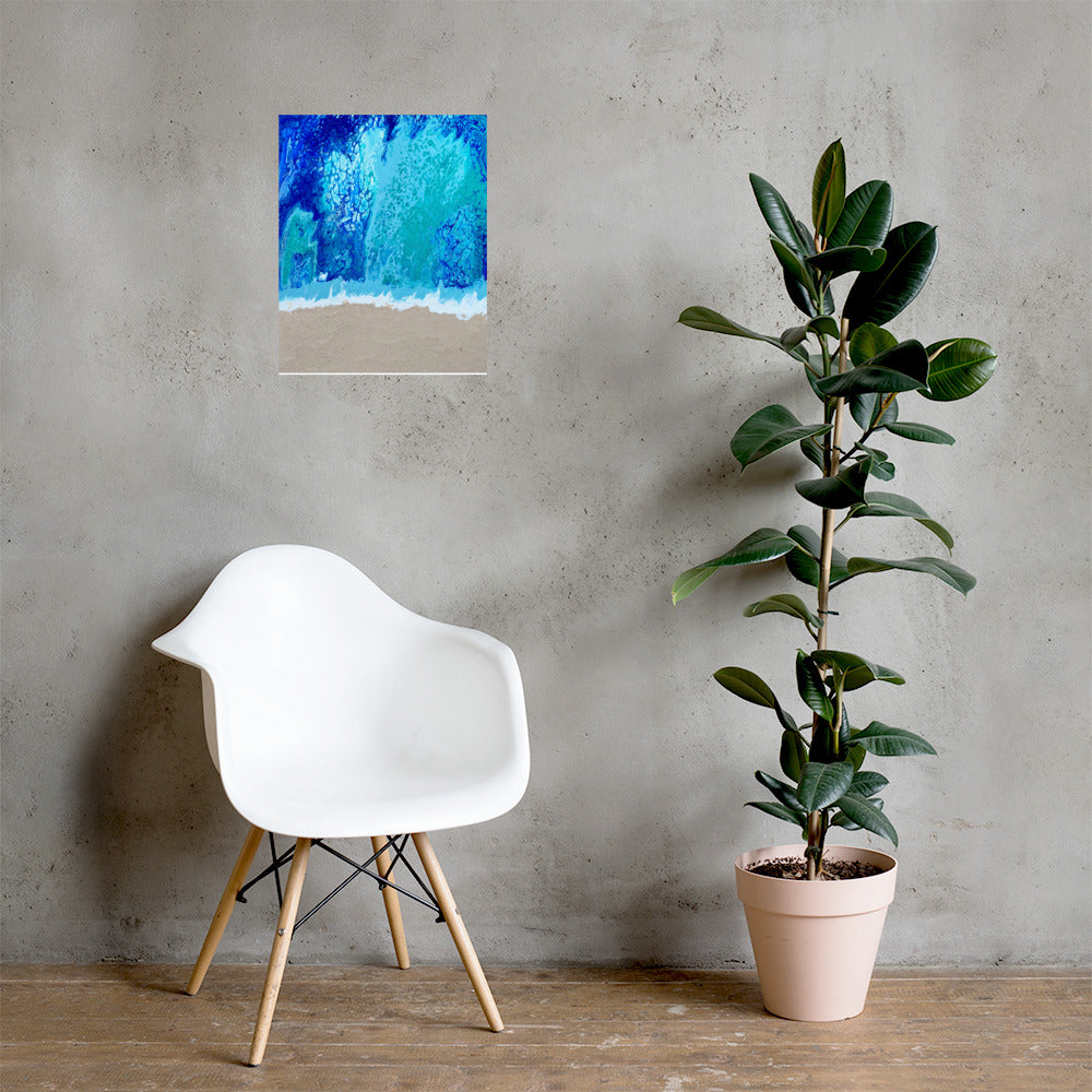 Ocean Art Print Poster