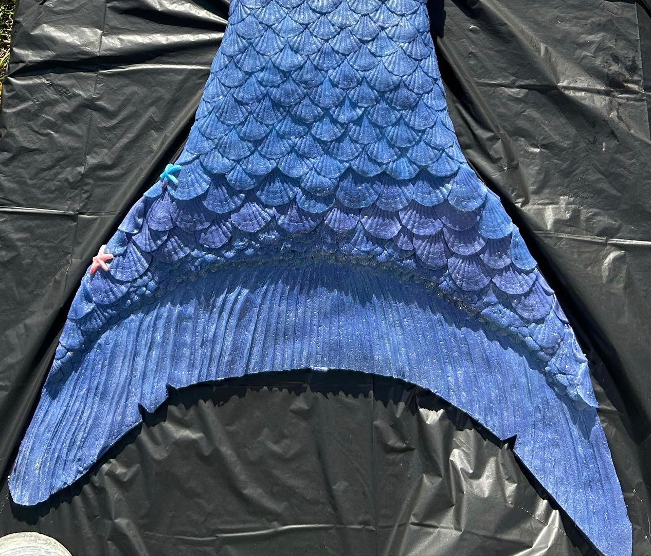 Mermaid Fluke - silicone- fluke only - custom