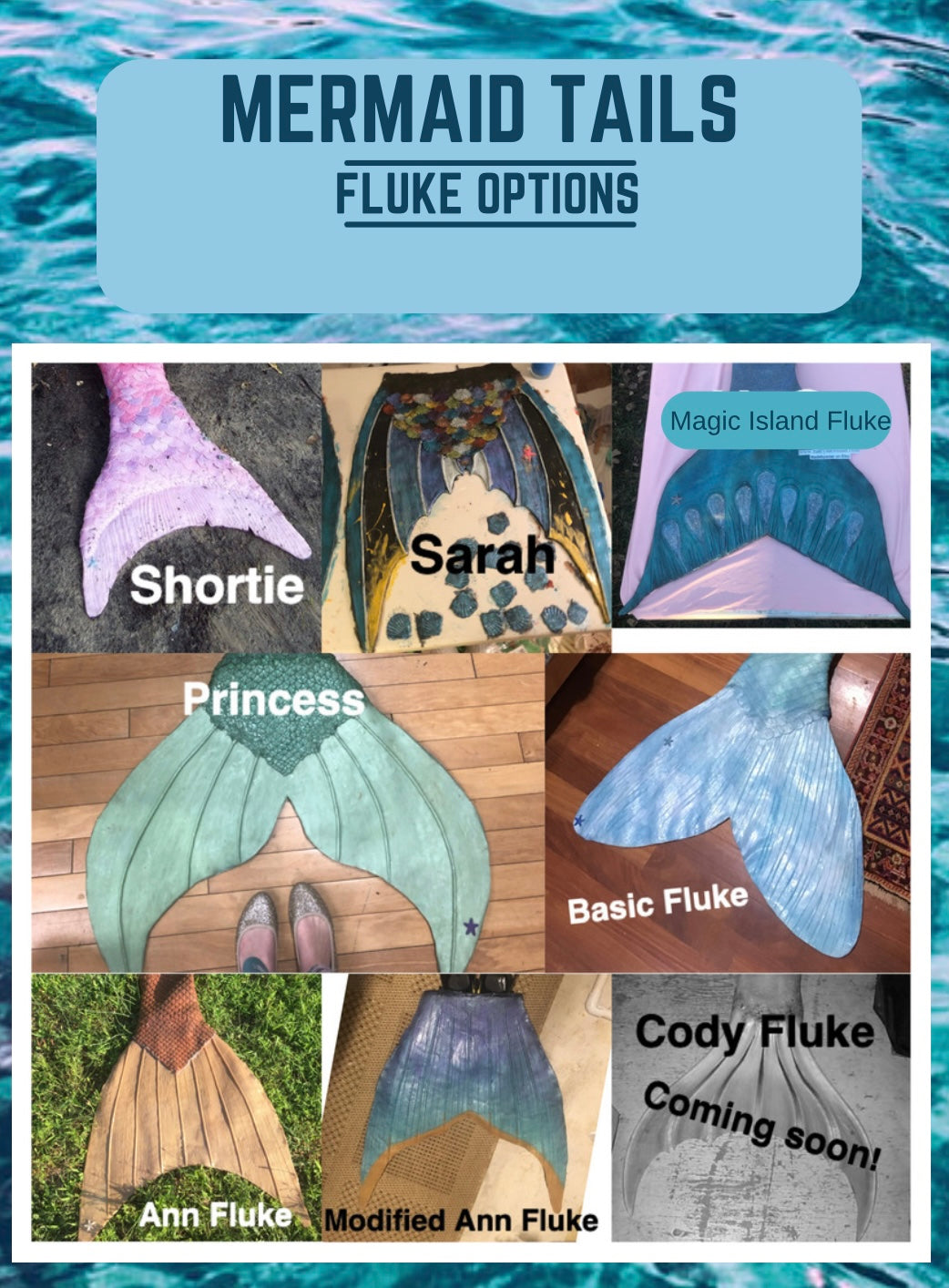 Custom Full Silicone Mermaid Tail