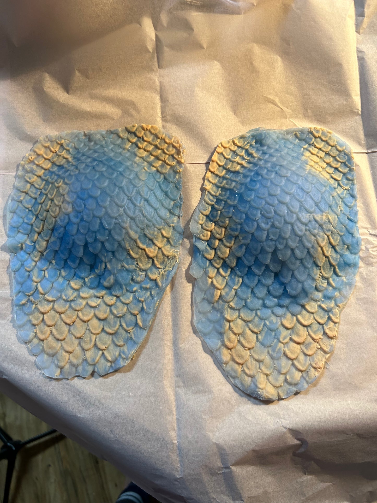 silicone stick on scale bra top