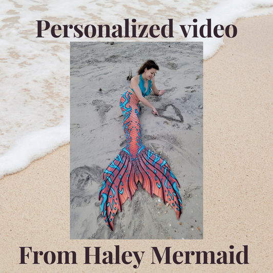 Customized Mermaid Video - Tank with decor