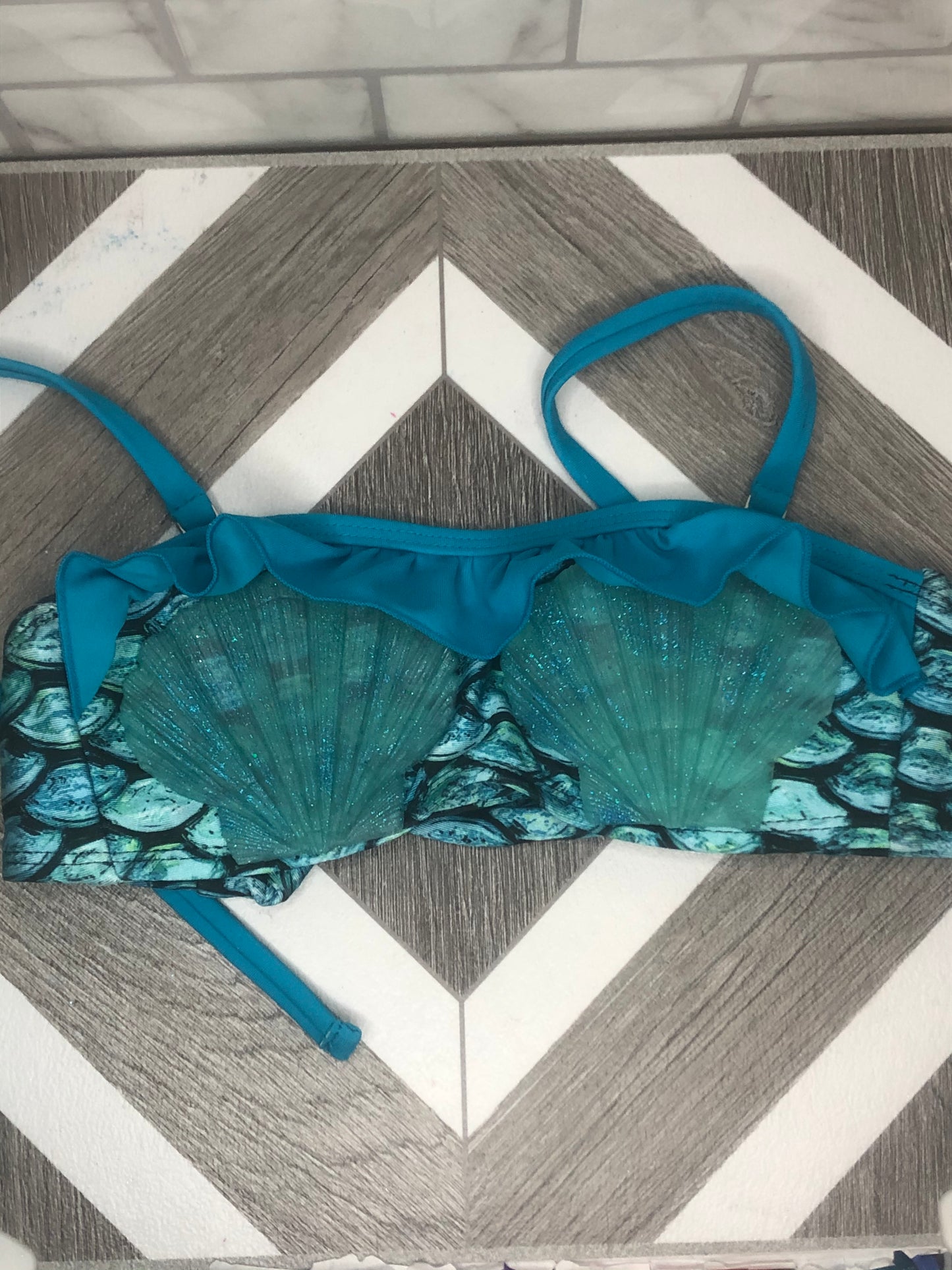 Kids Mermaid Swim Top