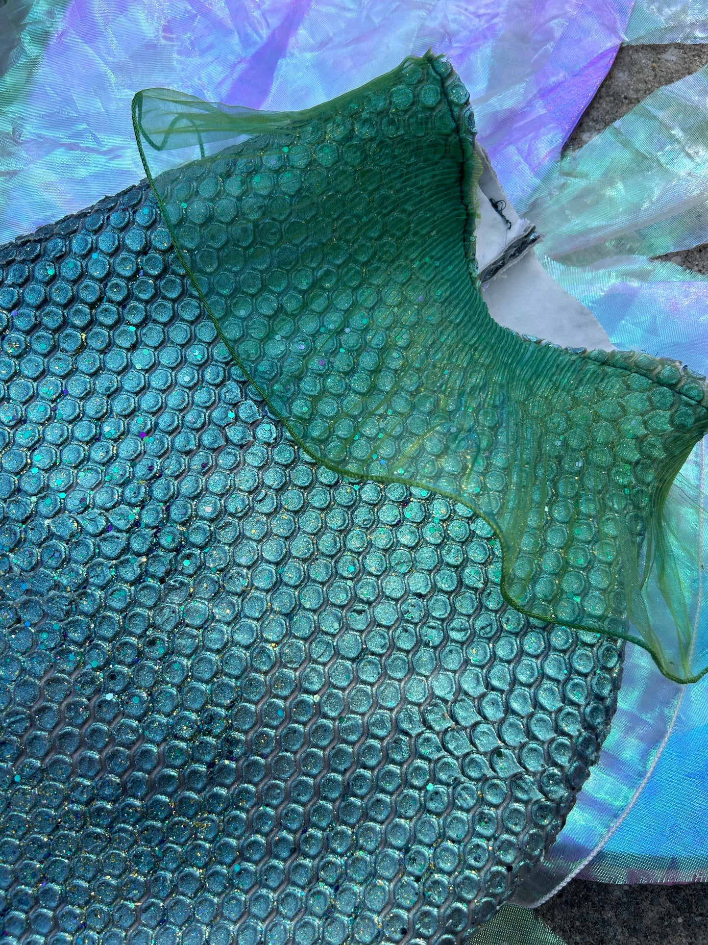 New Live Action mermaid princess Inspired Mermaid Tail Custom