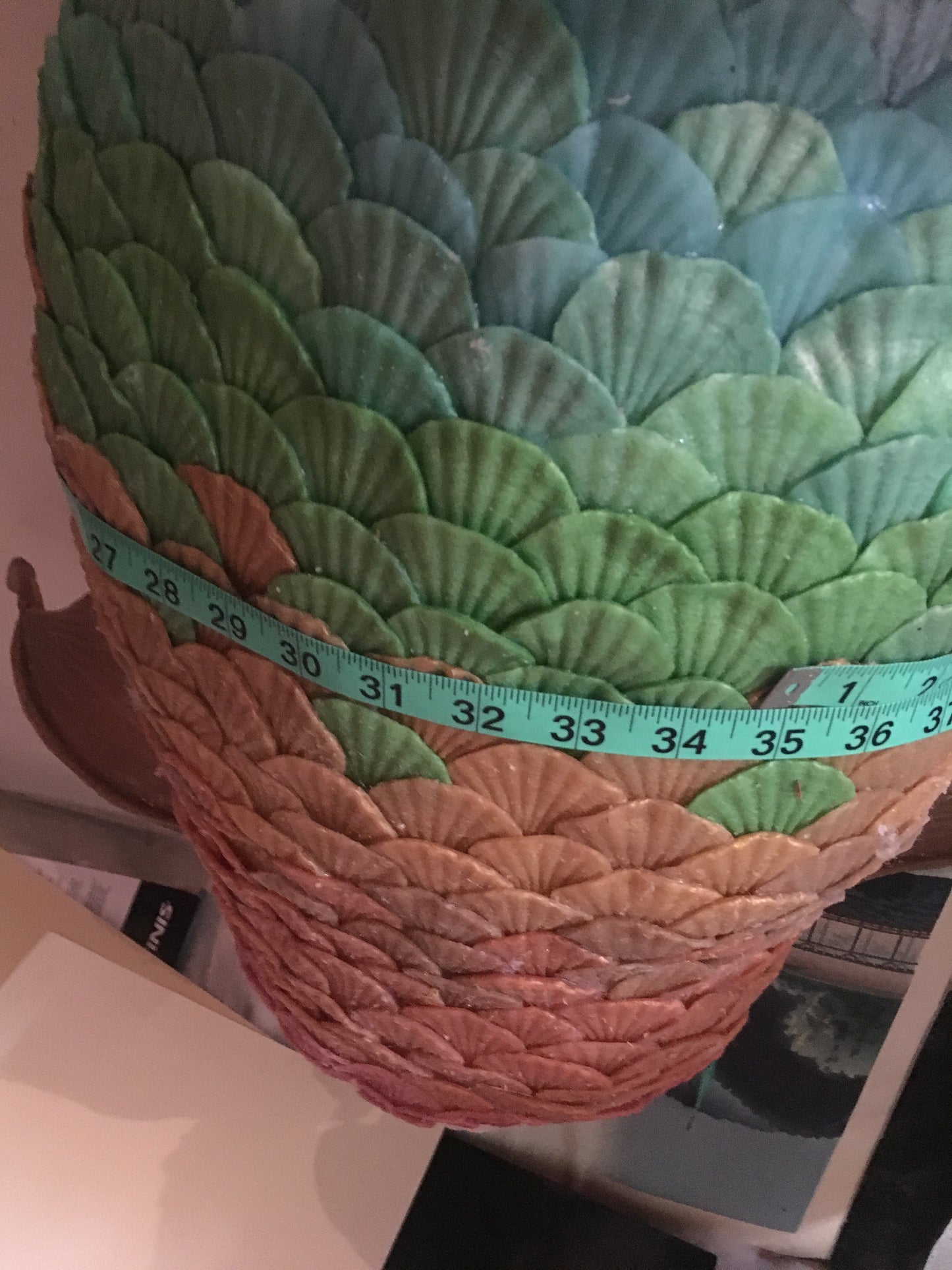 Silicone mermaid scales