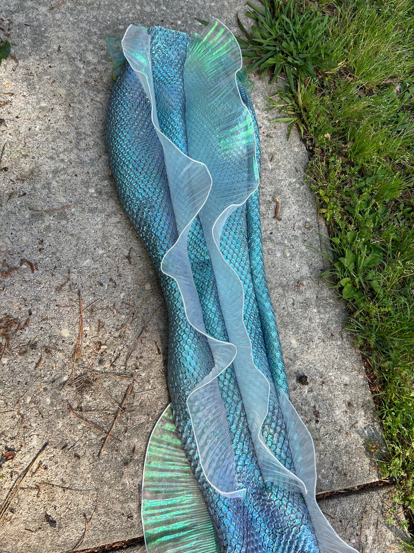 New Live Action mermaid princess Inspired Mermaid Tail Custom