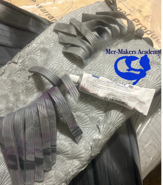 How to repair silicone mermaid tails online class