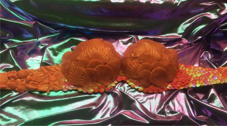 Silicone mermaid scales