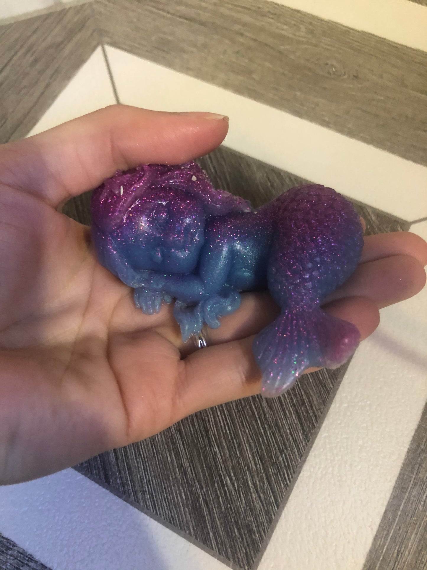 Silicone Squishy Toy Mermaid