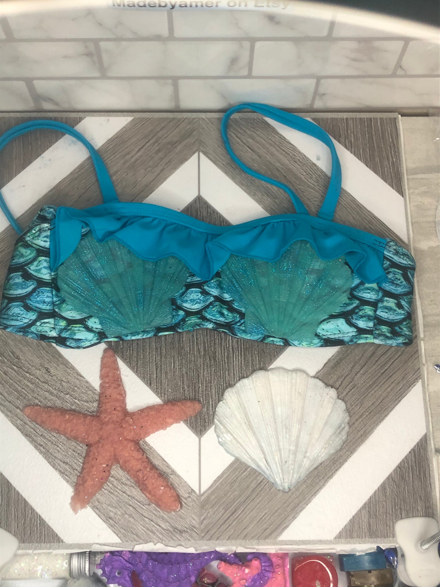 Kids Mermaid Swim Top