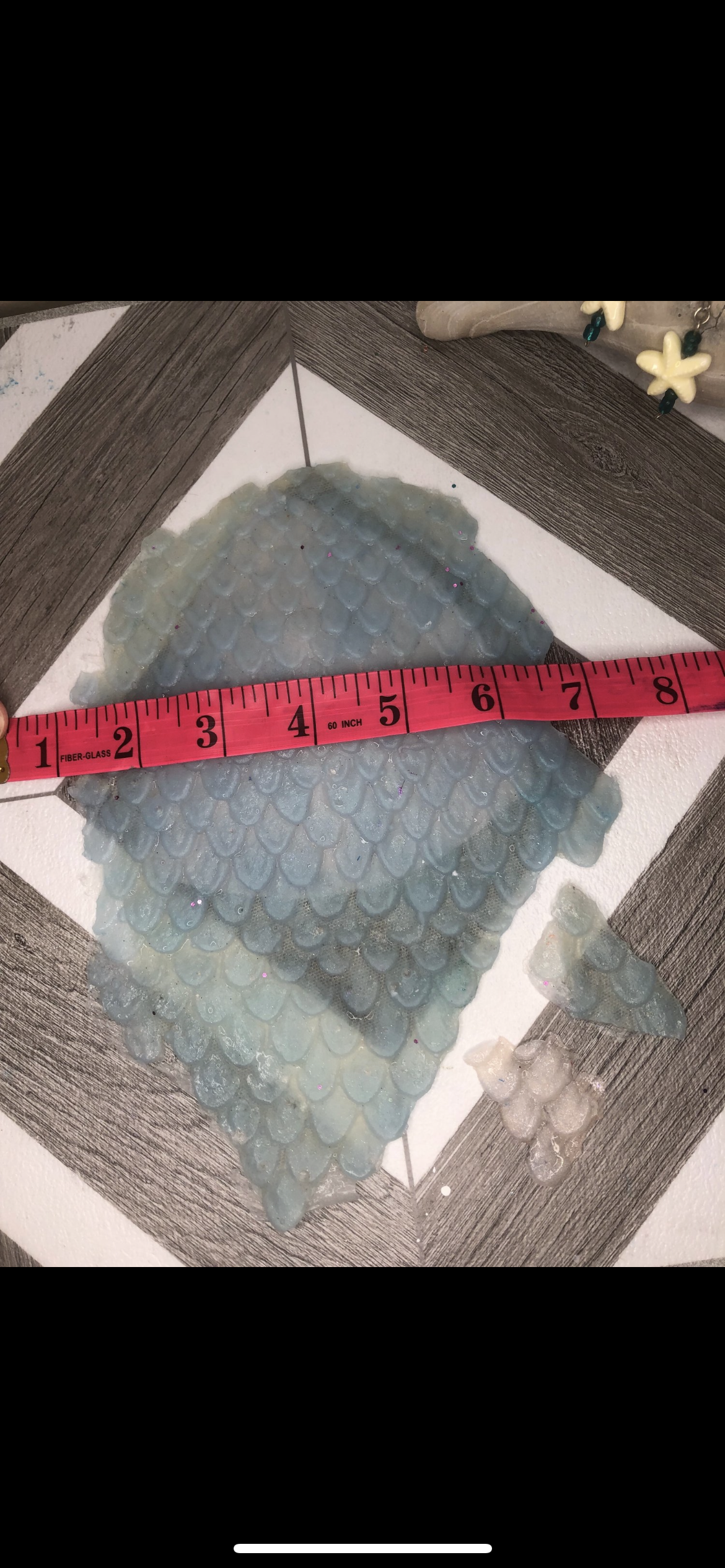 silicone stick on scale bra top