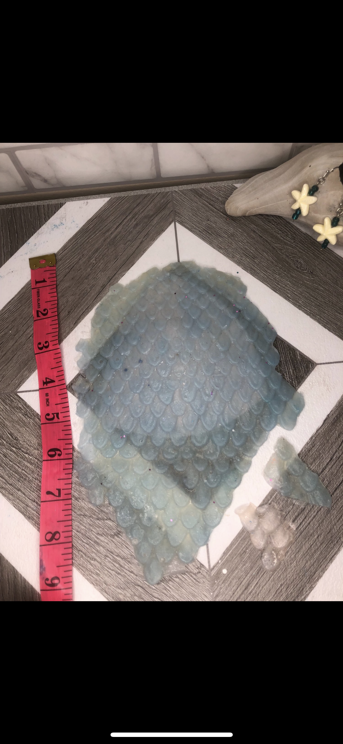 silicone stick on scale bra top