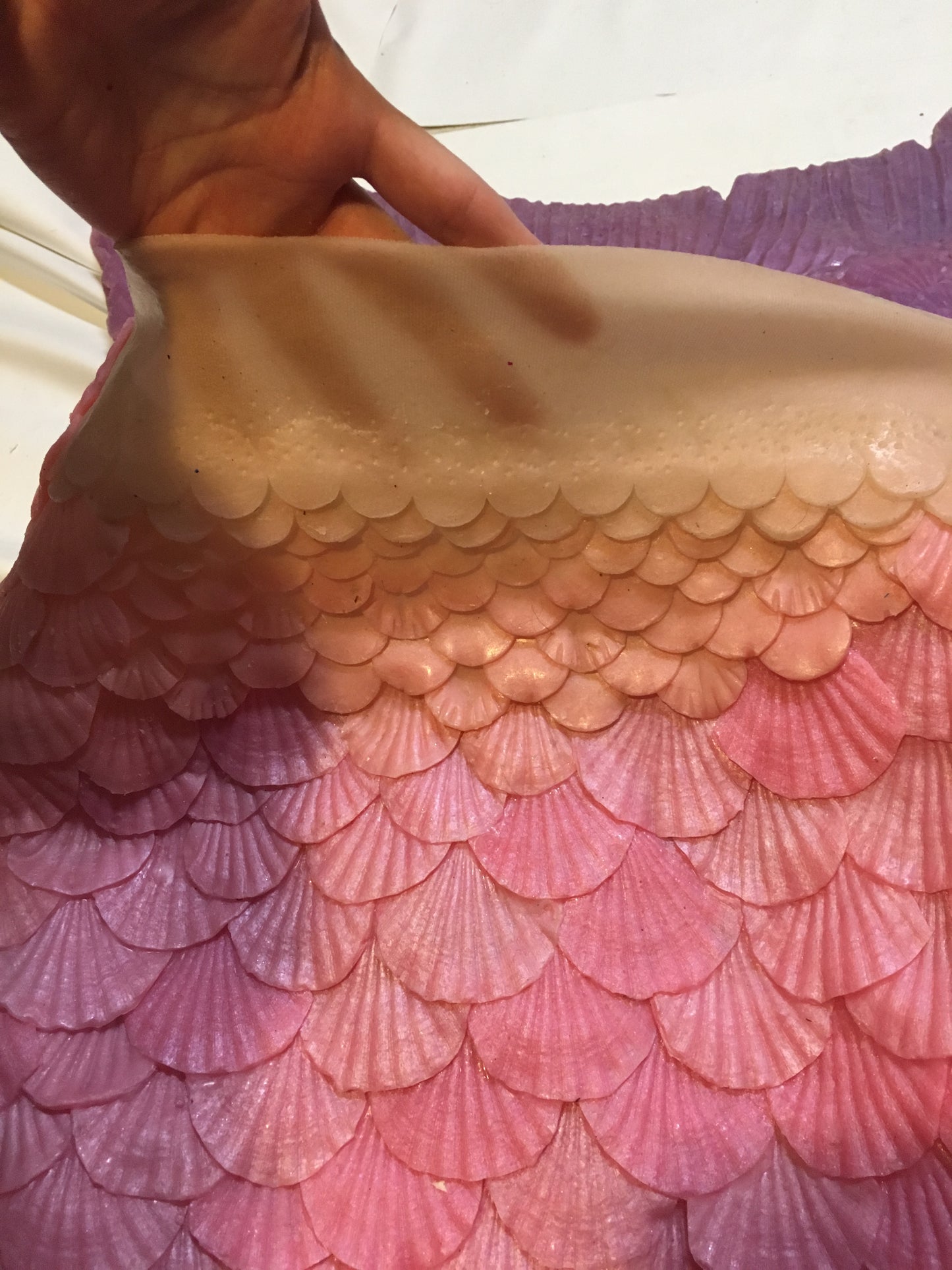 Custom Individually Scaled Silicone Mermaid Tail - made to order