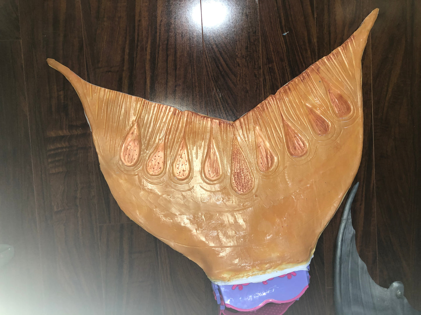 Mermaid Fluke - silicone- fluke only - custom