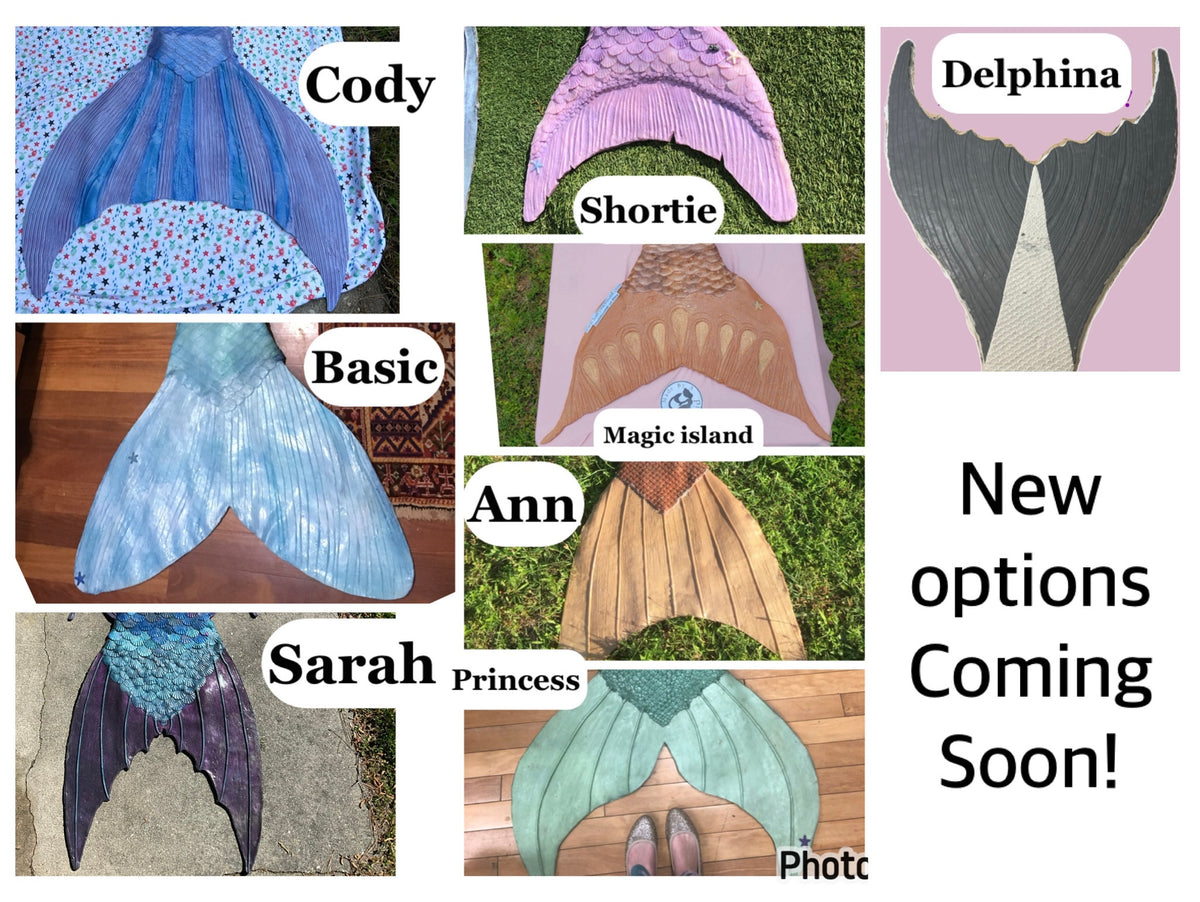 Custom Mini Computer Mermaid Custom Extended Silicone Mermaid Tail - made to order β Haley Mermaid LLC