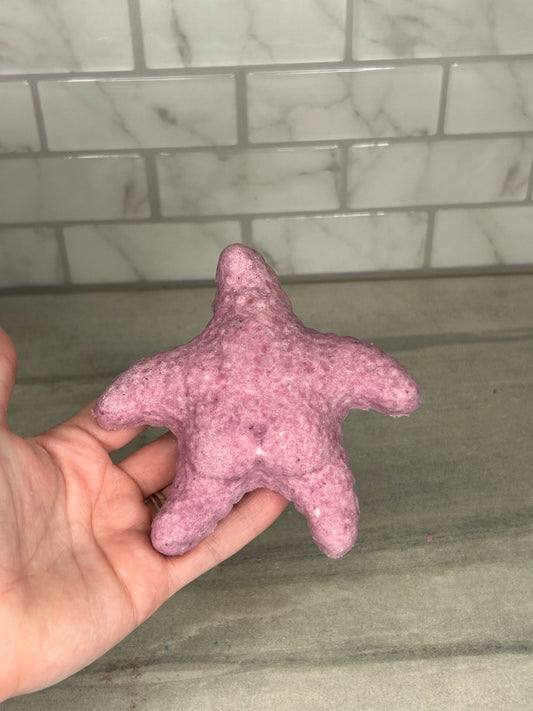 Handmade Bath Bomb - big booty starfish