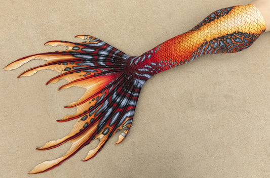 Finfolk & Merbella Firestone tail - secondhand sale