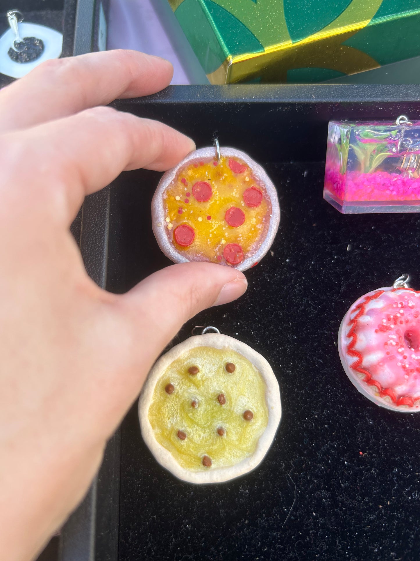 Mini food pendants