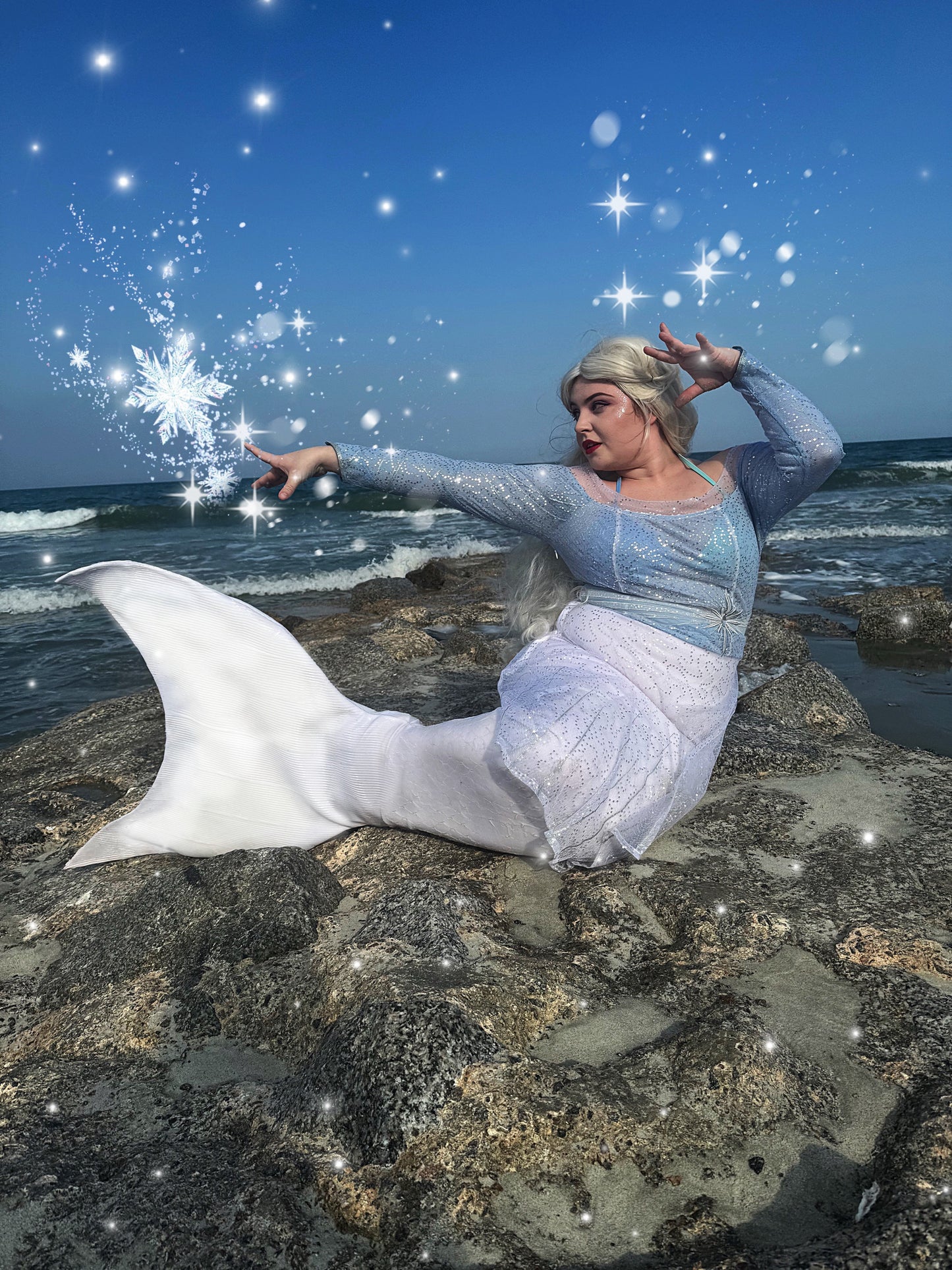Basic Silicone Mermaid Tail - premade - ready to ship
