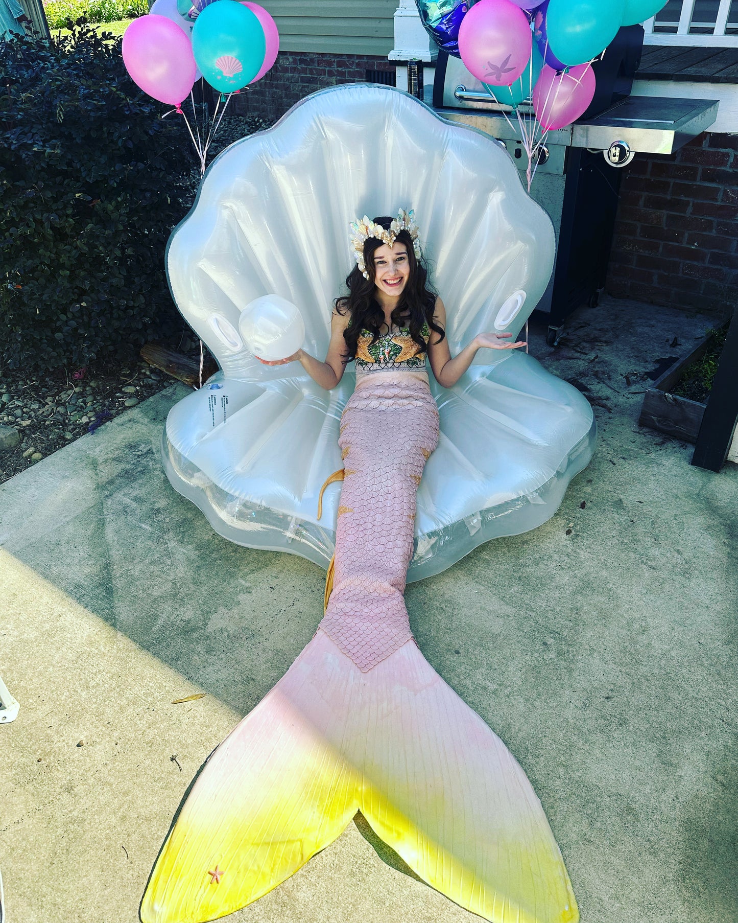 Silicone Mermaid Tail - premade - ready to ship